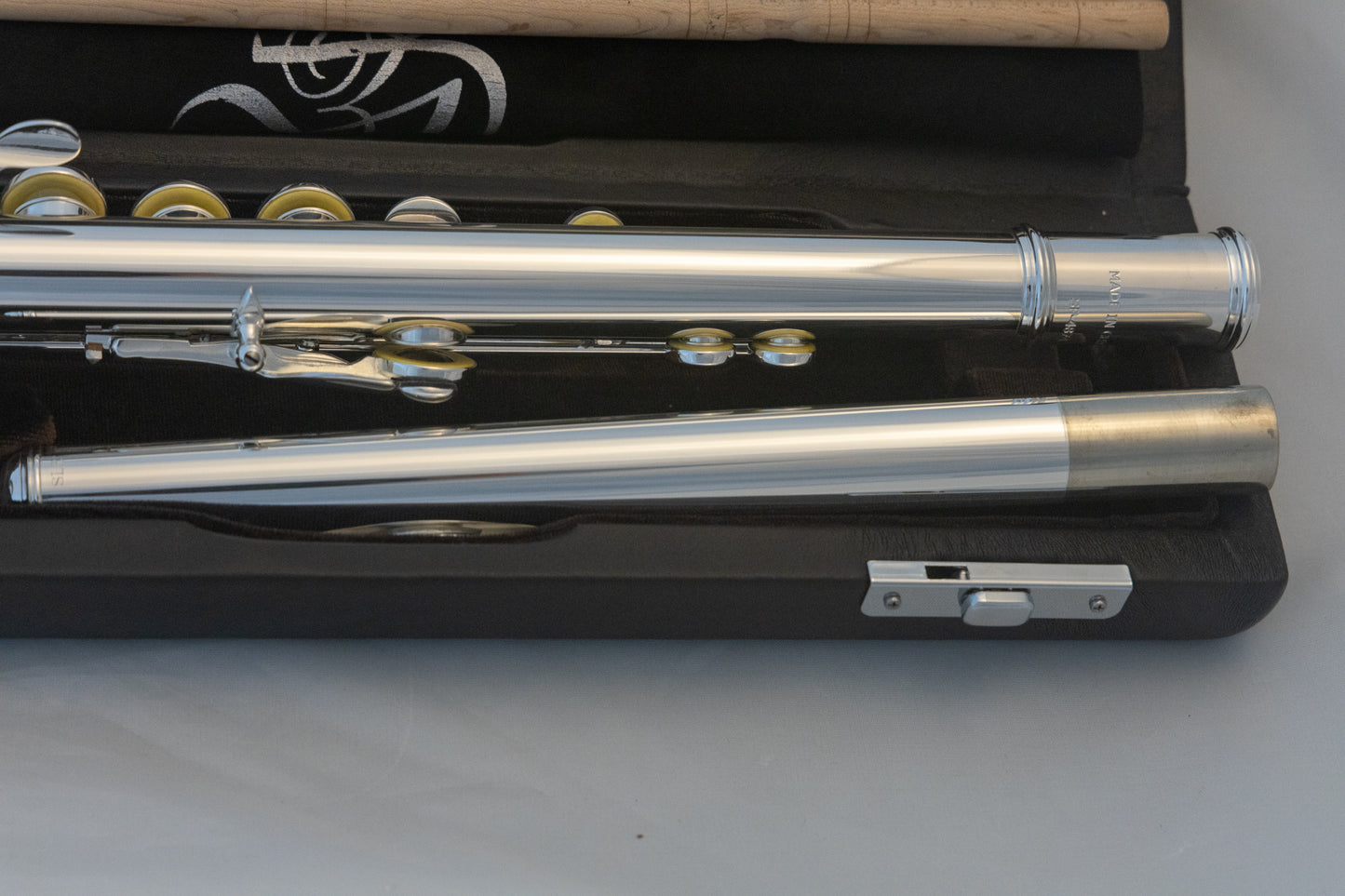 Di Zhao DZ-201 Open-hold Flute Silver-plated 2023 *Cleaned & Serviced *Mint