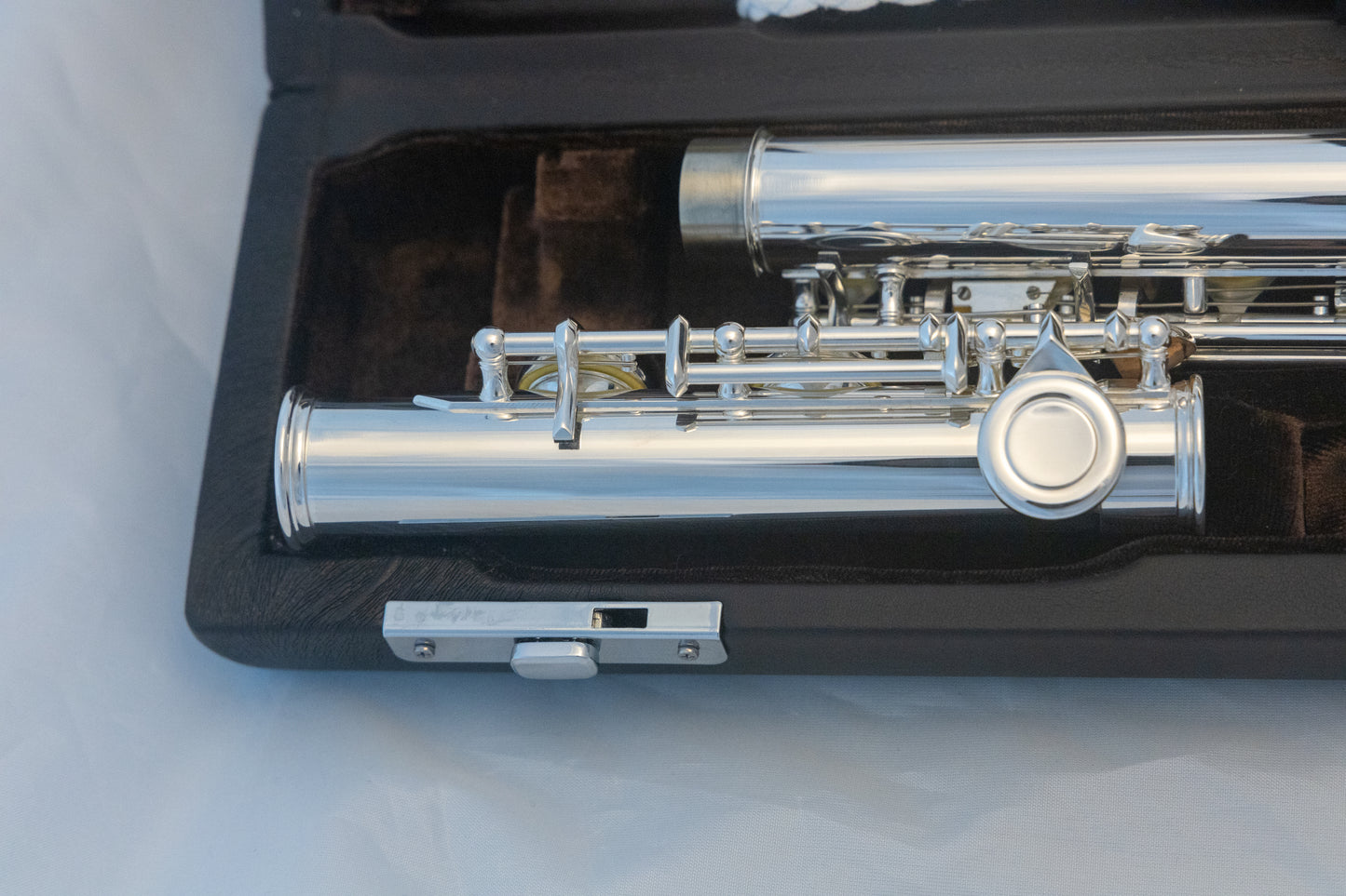 Di Zhao DZ-201 Open-hold Flute Silver-plated 2023 *Cleaned & Serviced *Mint