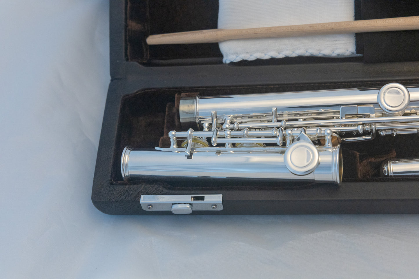 Di Zhao DZ-201 Open-hold Flute Silver-plated 2023 *Cleaned & Serviced *Mint