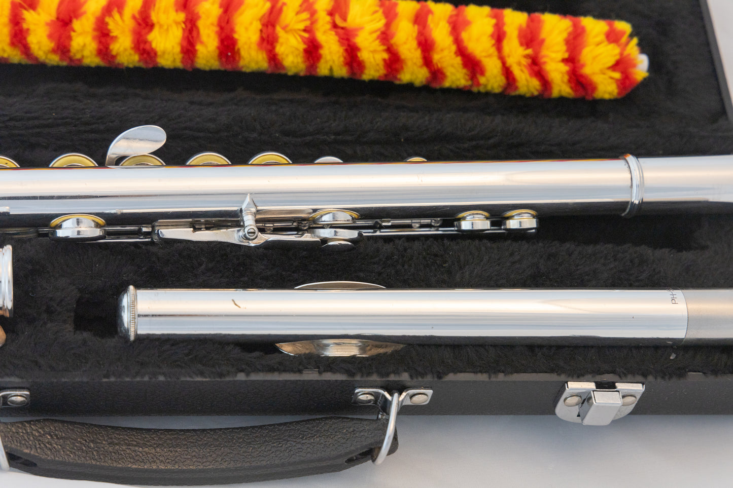 Pearl PF-505 Open-hole Flute Silver-plated *Cleaned & Serviced *New Pads