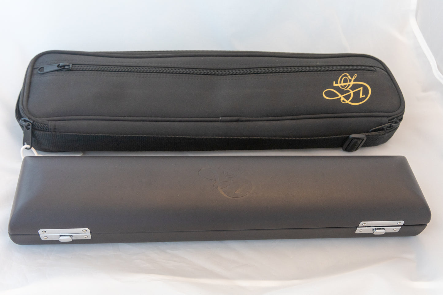 Di Zhao DZ-500 Open-hole Intermediate Flute *Silver headjoint *Low-b foot *Cleaned & Service *Mint