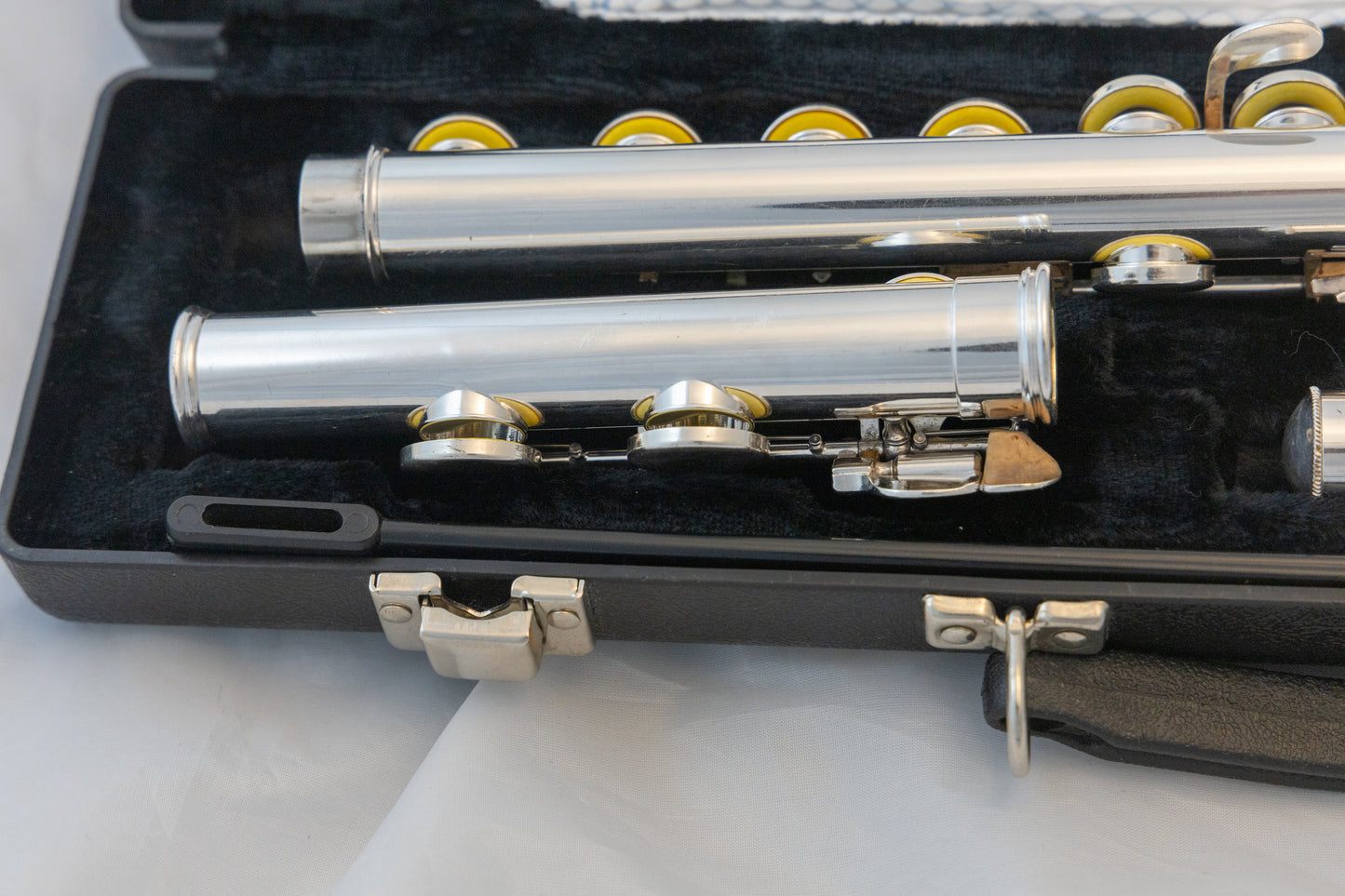 Gemeinhardt 2SP Silver-plated Standard Flute *Cleaned & Serviced *New Pads