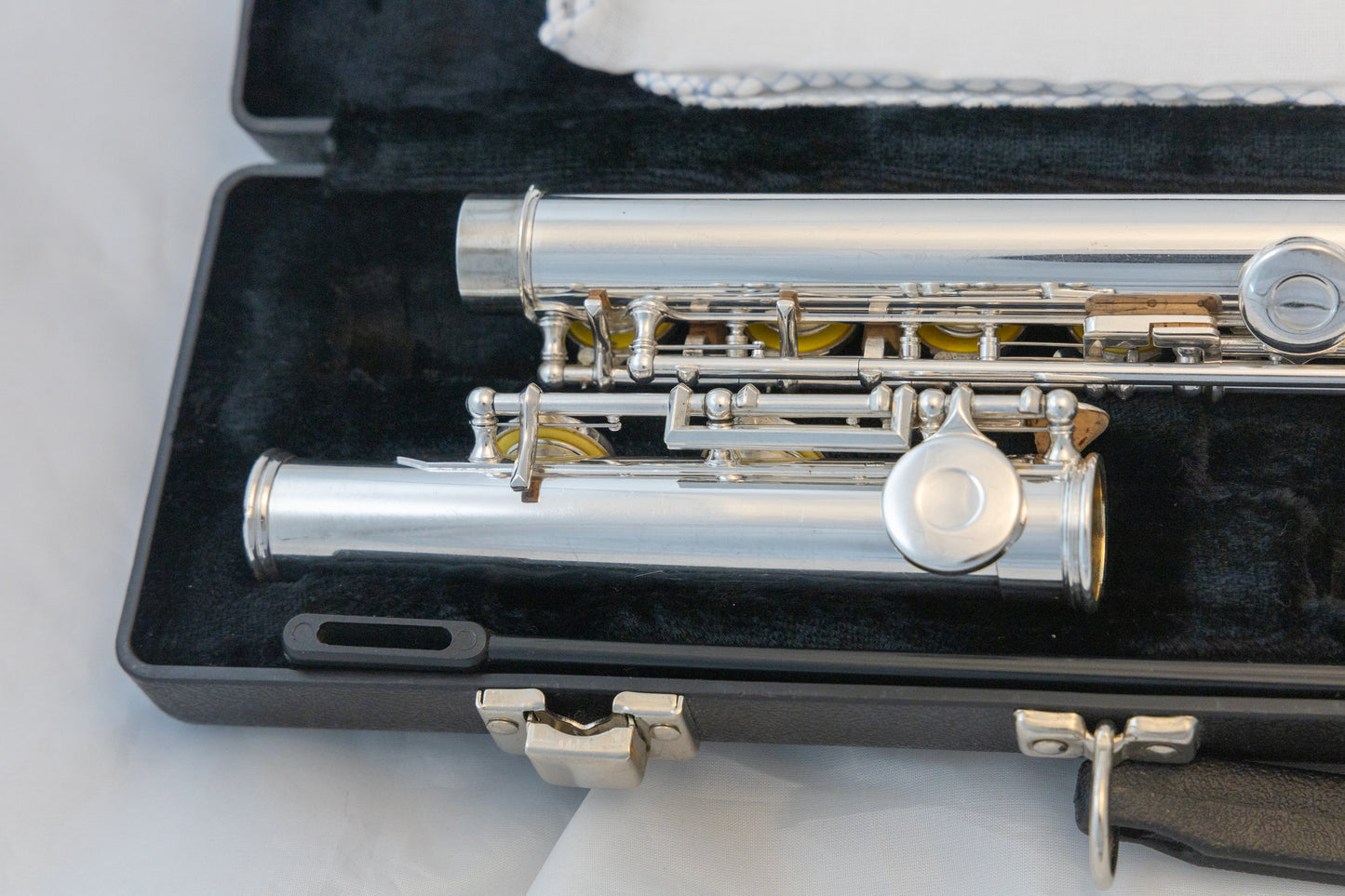 Gemeinhardt 2SP Silver-plated Standard Flute *Cleaned & Serviced *New Pads
