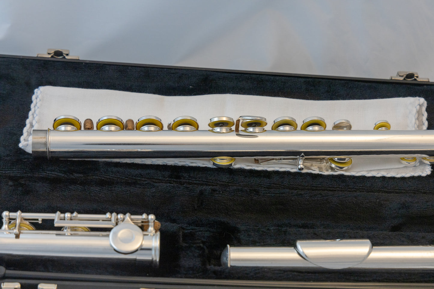 Gemeinhardt 2SP Silver-plated Standard Flute *Cleaned & Serviced *New Pads