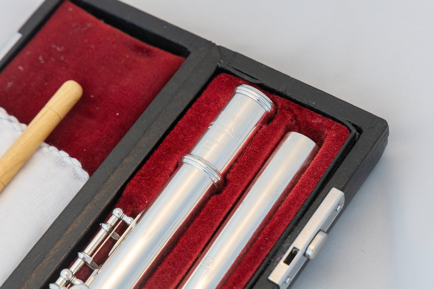 Yamaha YFL-581H (now 687H) Professional Flute All Silver Open-hole *Made in Japan *Overhauled *New Pads