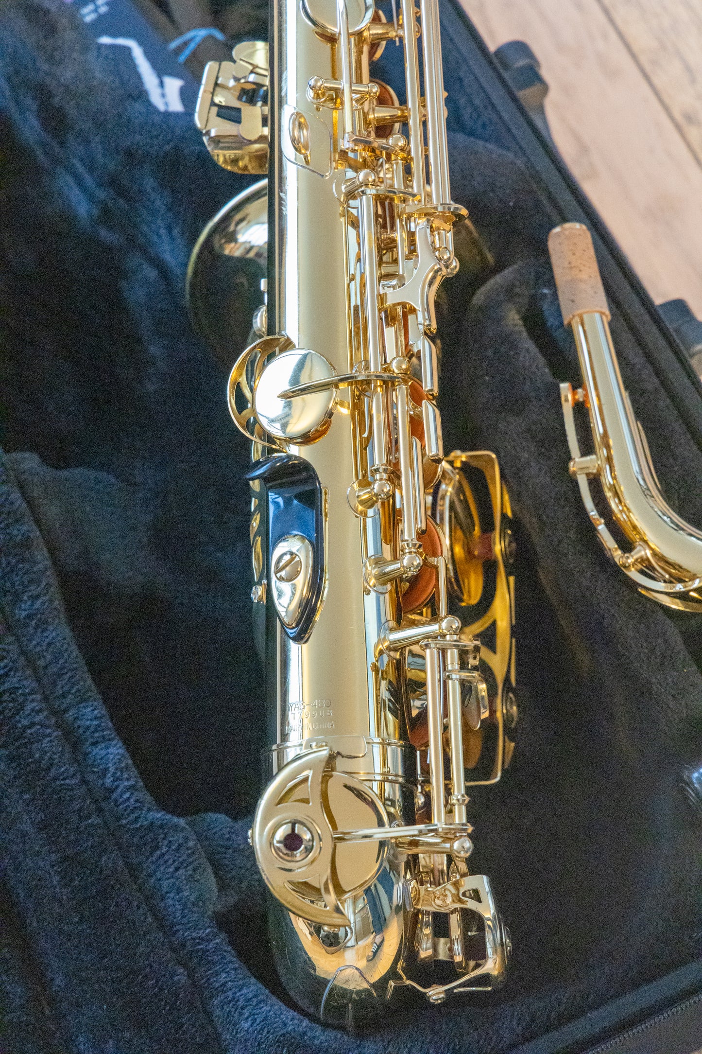 Yamaha YAS-480 Intermediate Alto Saxophone *Overhauled *Ready to play