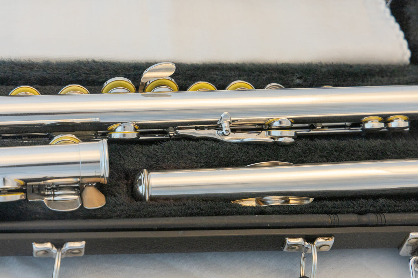 Yamaha YFL-361H Intermediate Flute *Silver Head *Low-B *Made in Japan *Overhauled New Pads