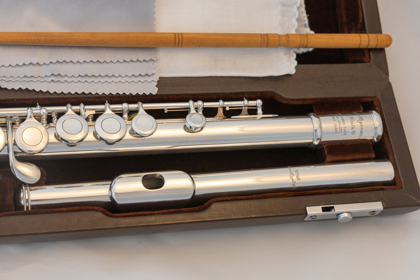 Miyazawa MS-95S Flute *Silver headjoint *Made in Japan *Cleaned & Serviced *New Pads