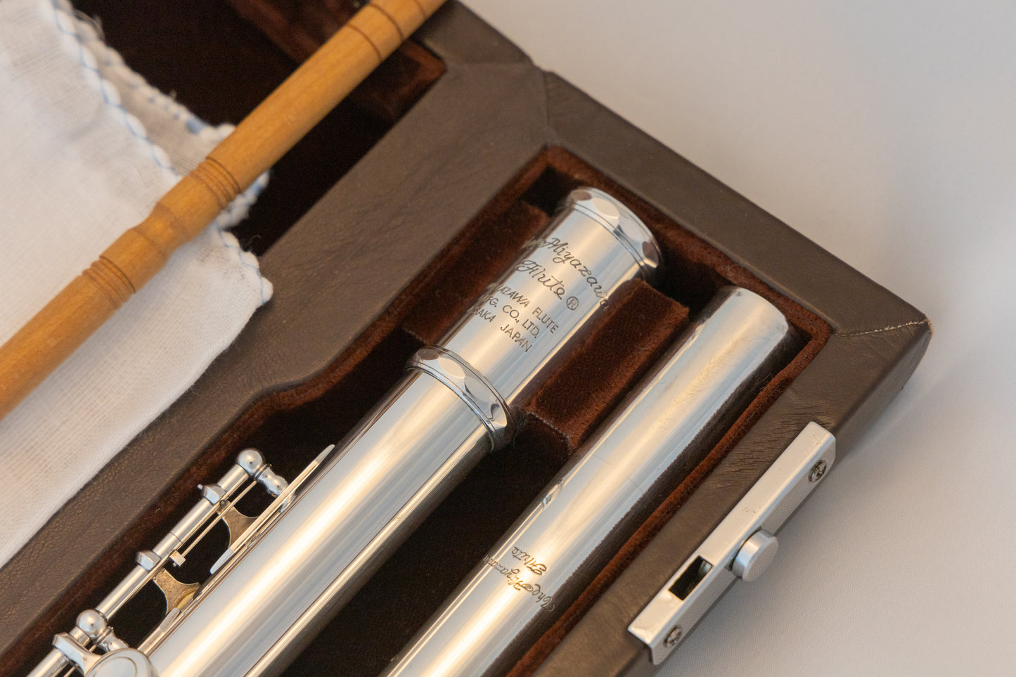 Miyazawa MS-95S Flute *Silver headjoint *Made in Japan *Cleaned & Serviced *New Pads
