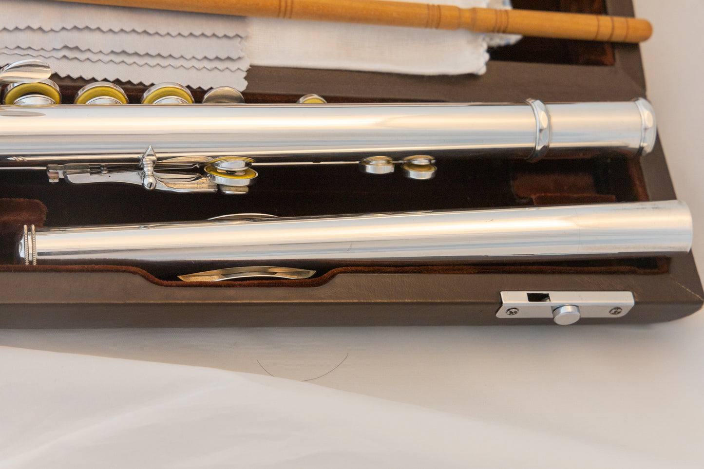 Miyazawa MS-95S Flute *Silver headjoint *Made in Japan *Cleaned & Serviced *New Pads