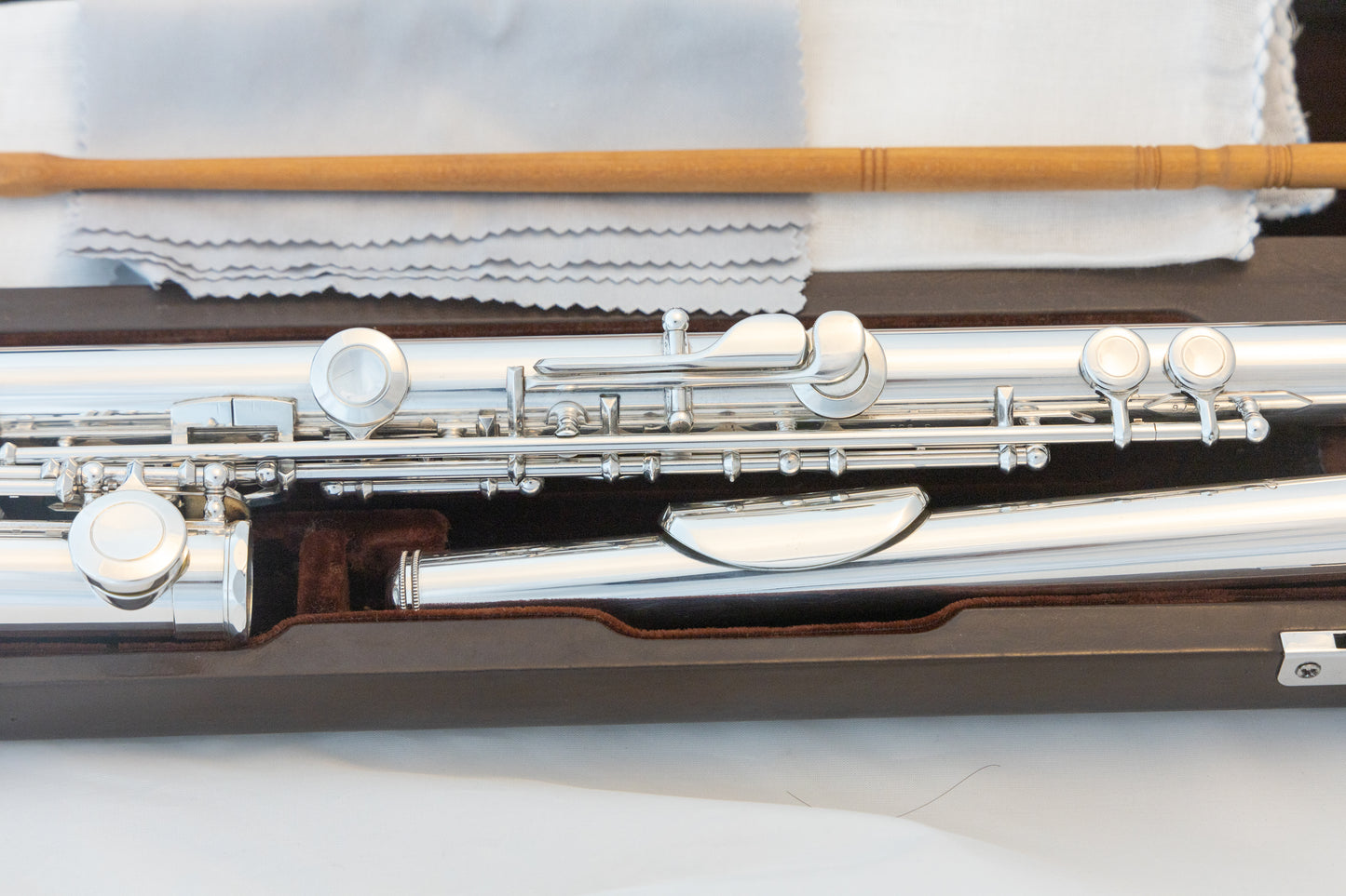 Miyazawa MS-95S Flute *Silver headjoint *Made in Japan *Cleaned & Serviced *New Pads