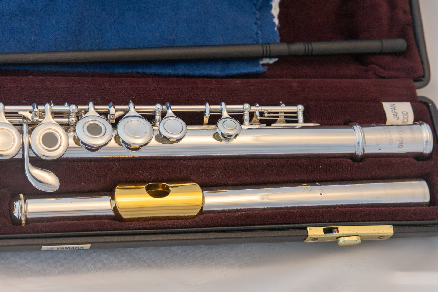 Yamaha YFL-371 Allegro Intermediate Flute *Silver Headjoint *Low-B *Split-E *Cleaned & Serviced