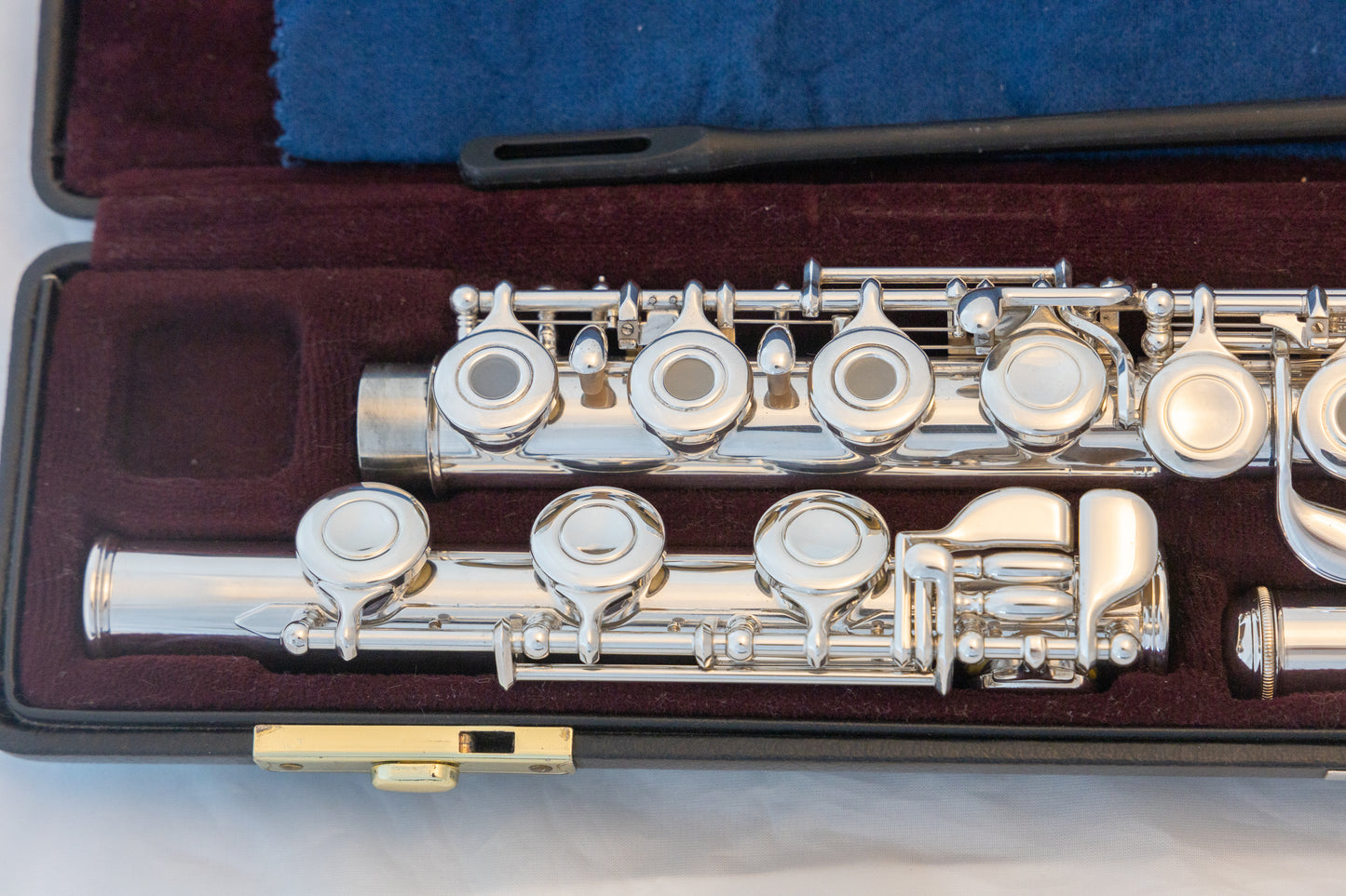 Yamaha YFL-371 Allegro Intermediate Flute *Silver Headjoint *Low-B *Split-E *Cleaned & Serviced