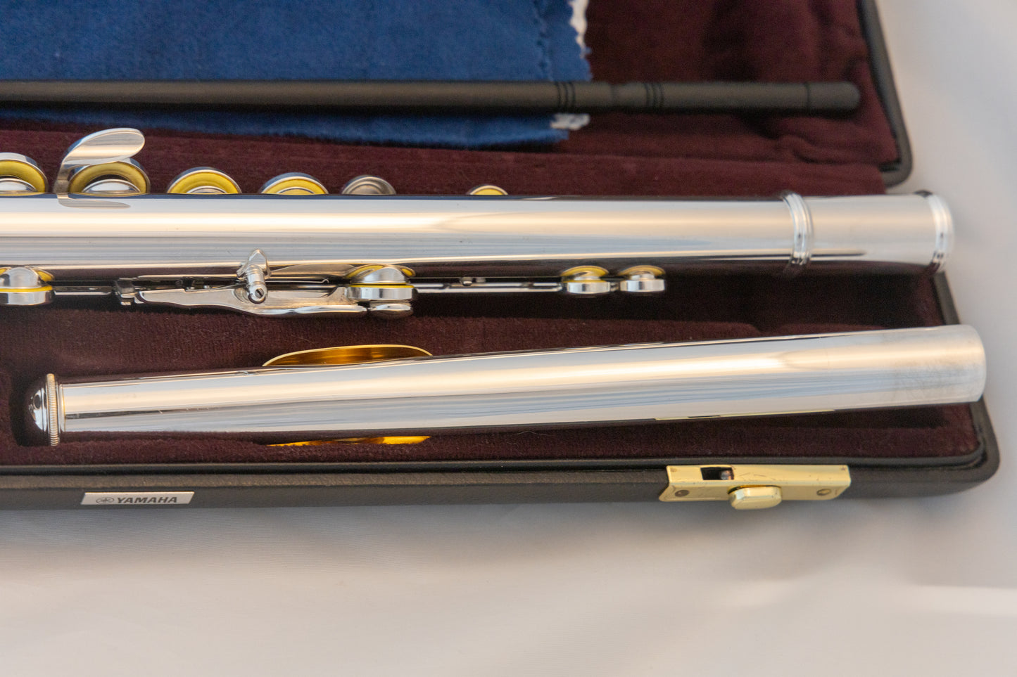 Yamaha YFL-371 Allegro Intermediate Flute *Silver Headjoint *Low-B *Split-E *Cleaned & Serviced