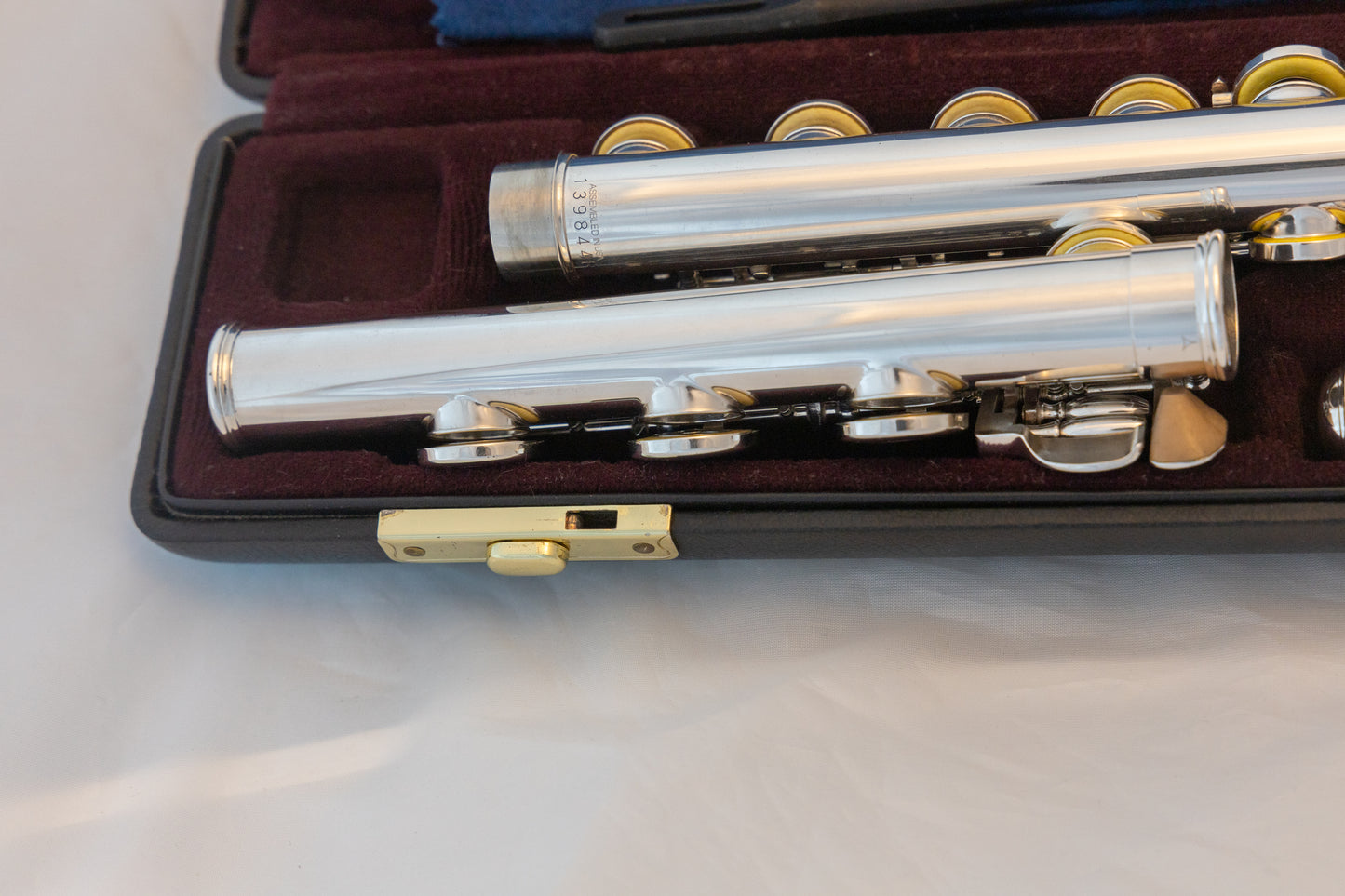 Yamaha YFL-371 Allegro Intermediate Flute *Silver Headjoint *Low-B *Split-E *Cleaned & Serviced