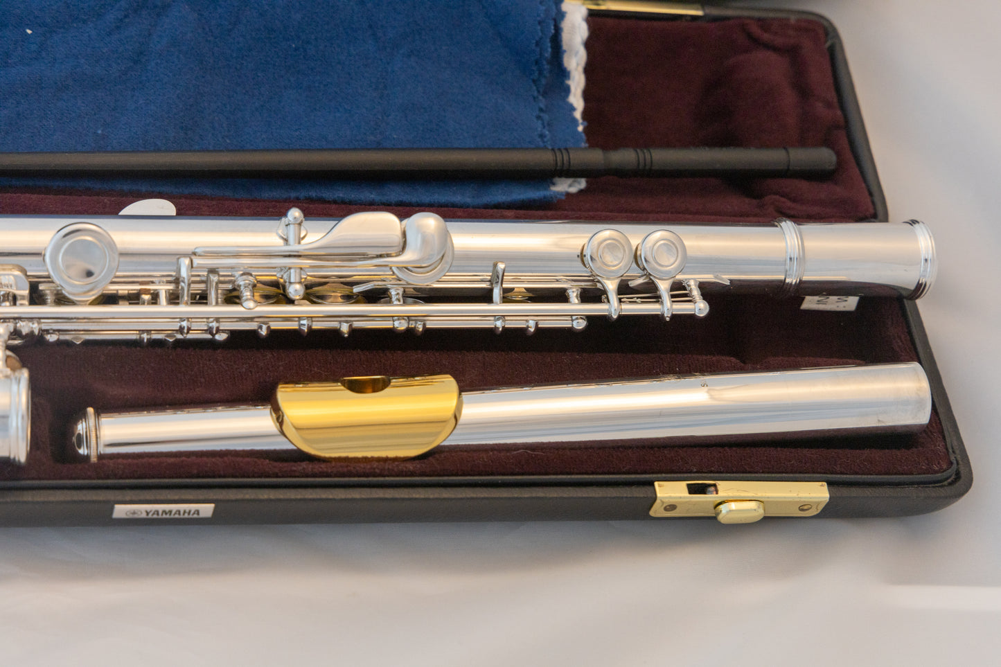 Yamaha YFL-371 Allegro Intermediate Flute *Silver Headjoint *Low-B *Split-E *Cleaned & Serviced