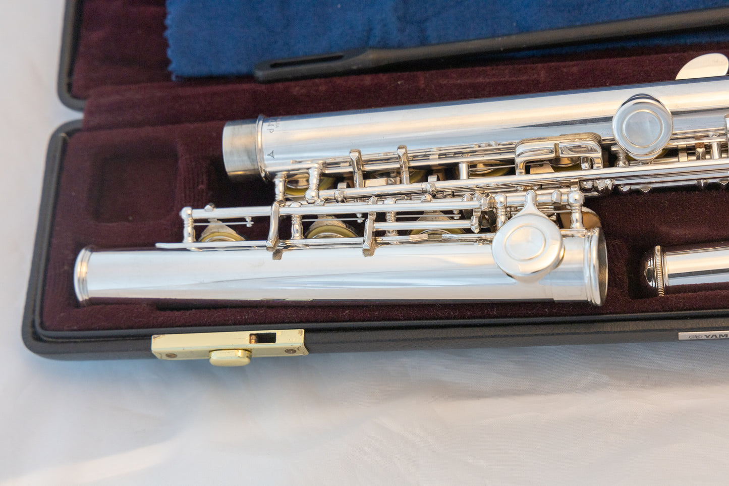 Yamaha YFL-371 Allegro Intermediate Flute *Silver Headjoint *Low-B *Split-E *Cleaned & Serviced