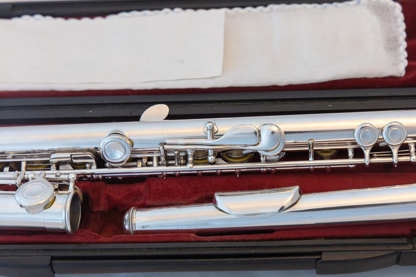 Yamaha YFL-221 Silver-plated Standard Flute *Cleaned & Serviced