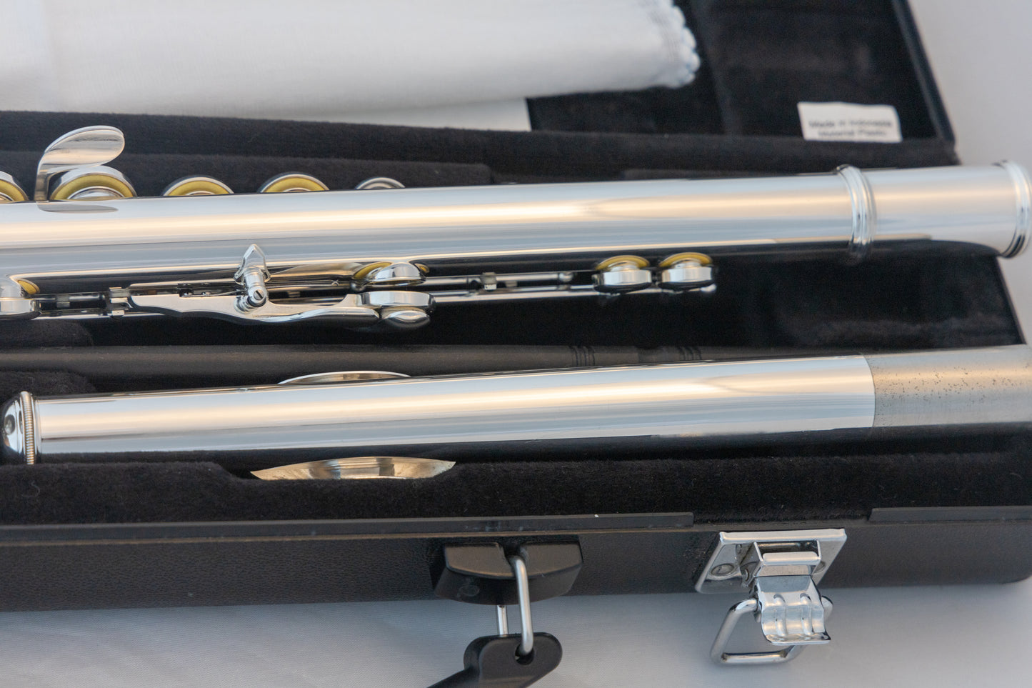 Yamaha YFL-262 Silver-plated Open-hole Intermediate Flute *Cleaned & Serviced *Read to play