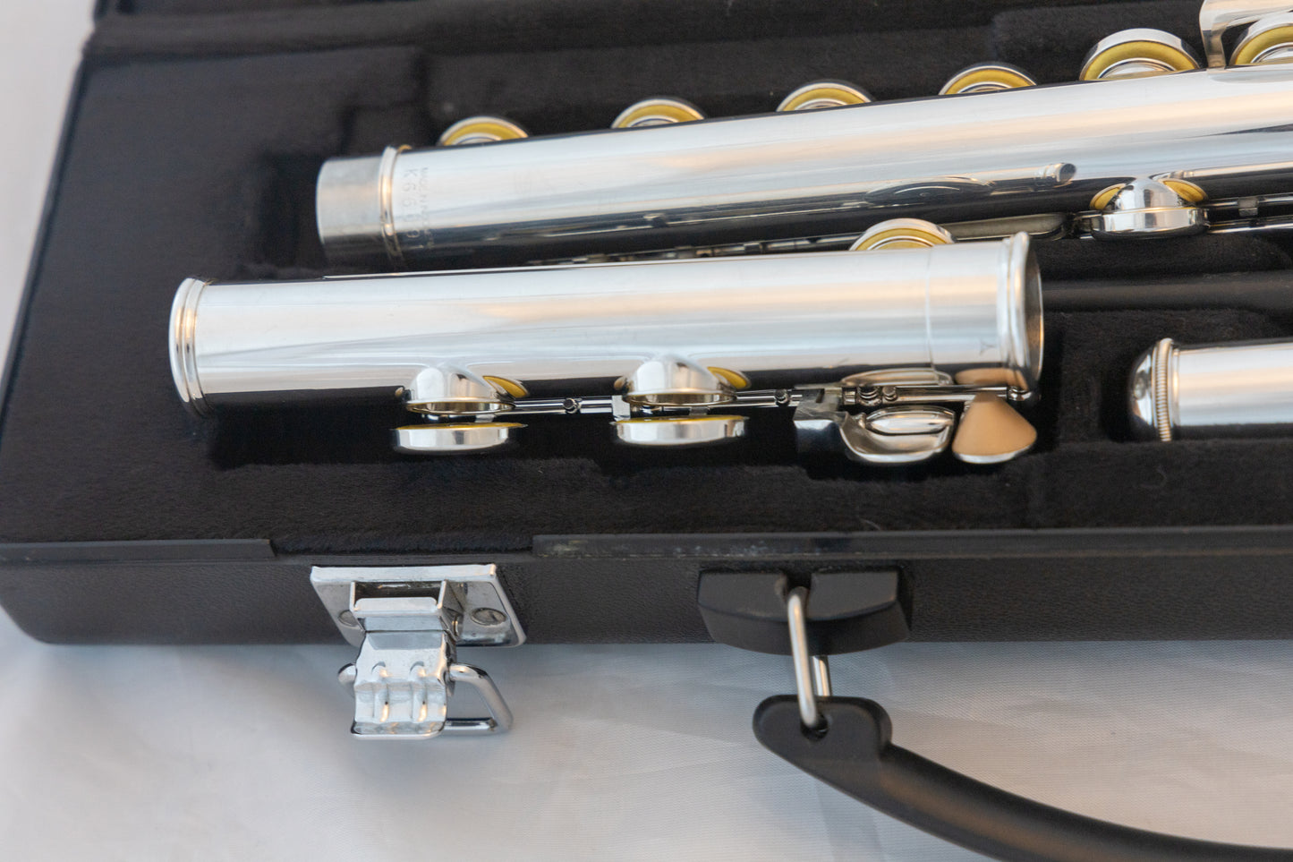 Yamaha YFL-262 Silver-plated Open-hole Intermediate Flute *Cleaned & Serviced *Read to play