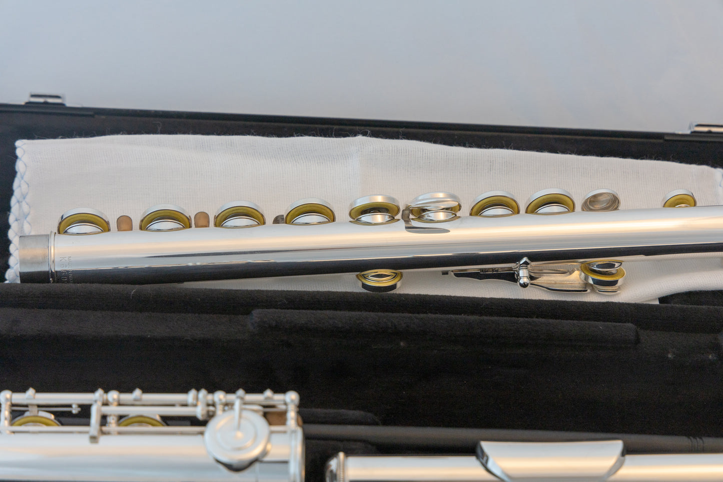 Yamaha YFL-262 Silver-plated Open-hole Intermediate Flute *Cleaned & Serviced *Read to play