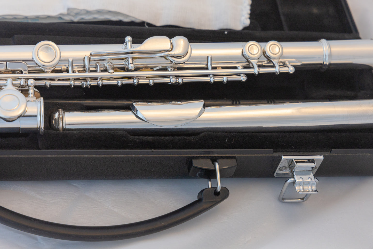 Yamaha YFL-381H Intermediate Open-hole Flute *Silver Head *Low-B *Overhauled New Pads