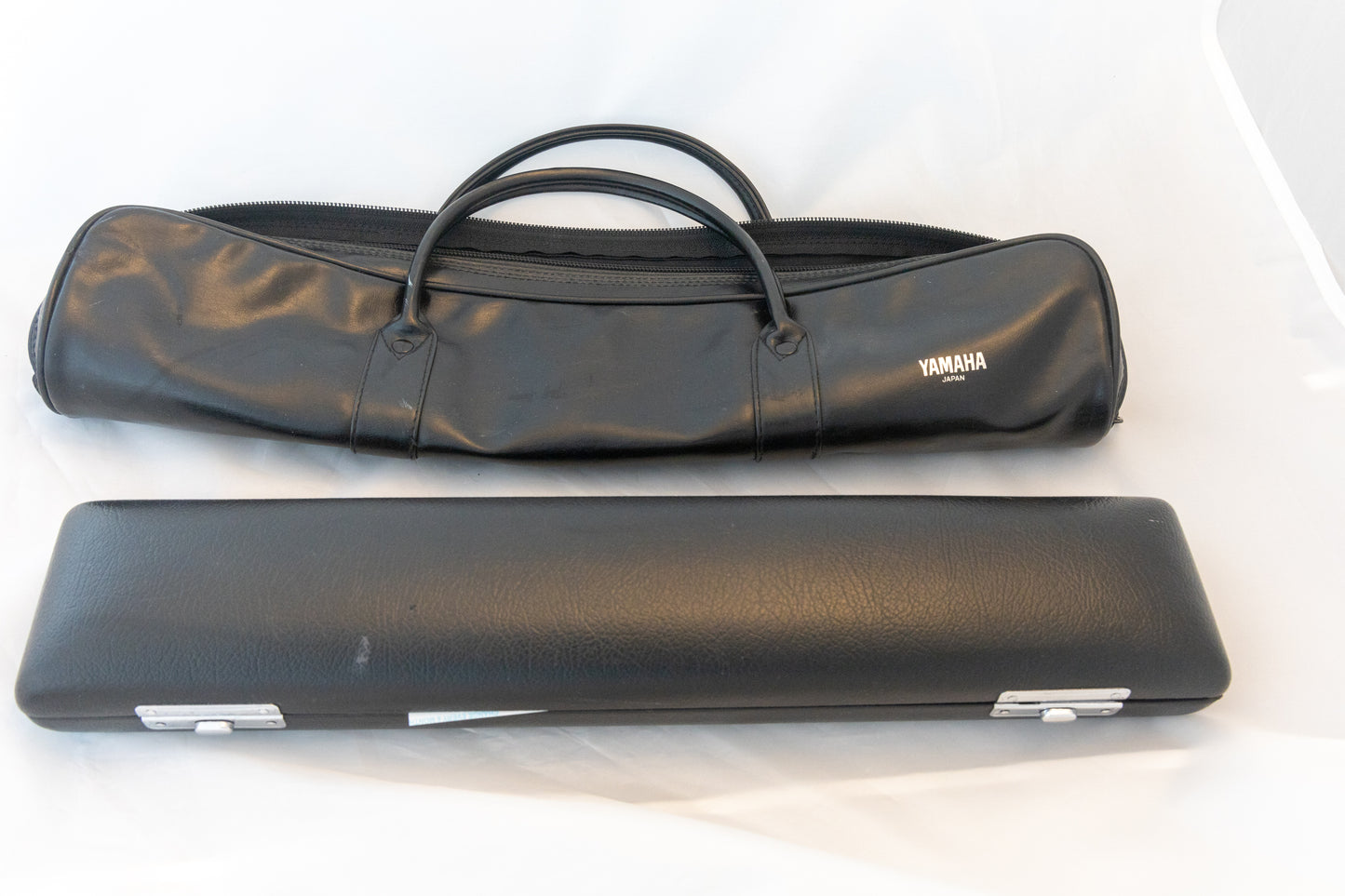 Yamaha YFL-481H All Silver Intermediate Flute *Open-hole *B-foot *Made in Japan *Cleaned & Serviced