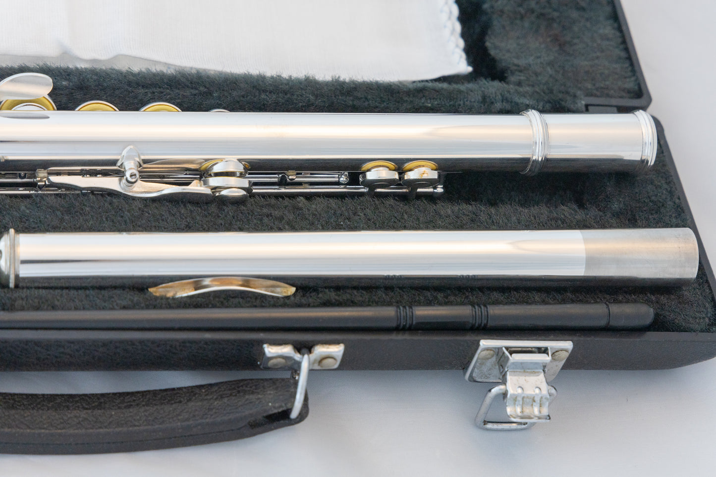 Yamaha YFL-225S II Silver-plated Student Flute *Made in Japan *Overhauled New Pads