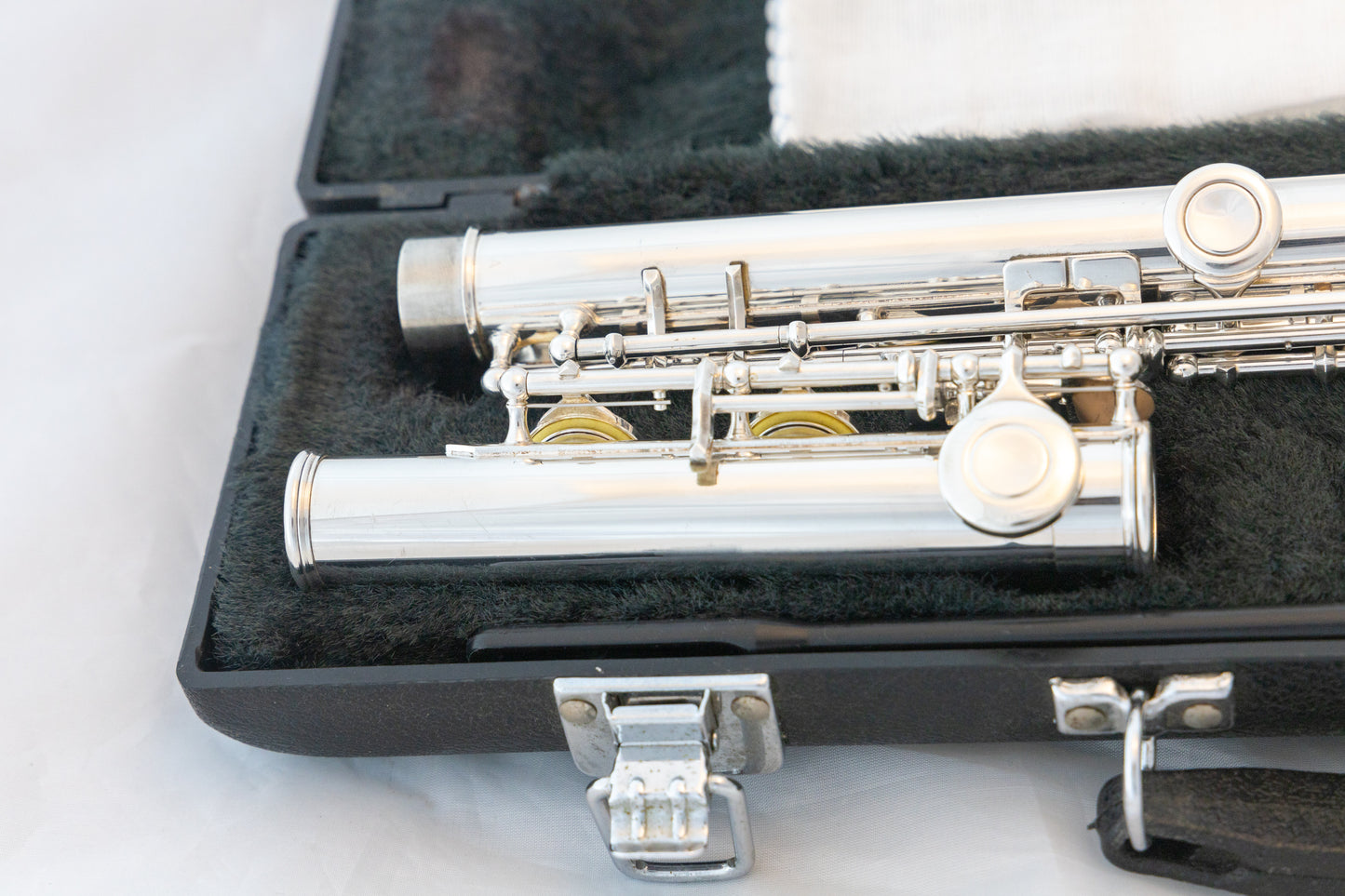 Yamaha YFL-225S II Silver-plated Student Flute *Made in Japan *Overhauled New Pads