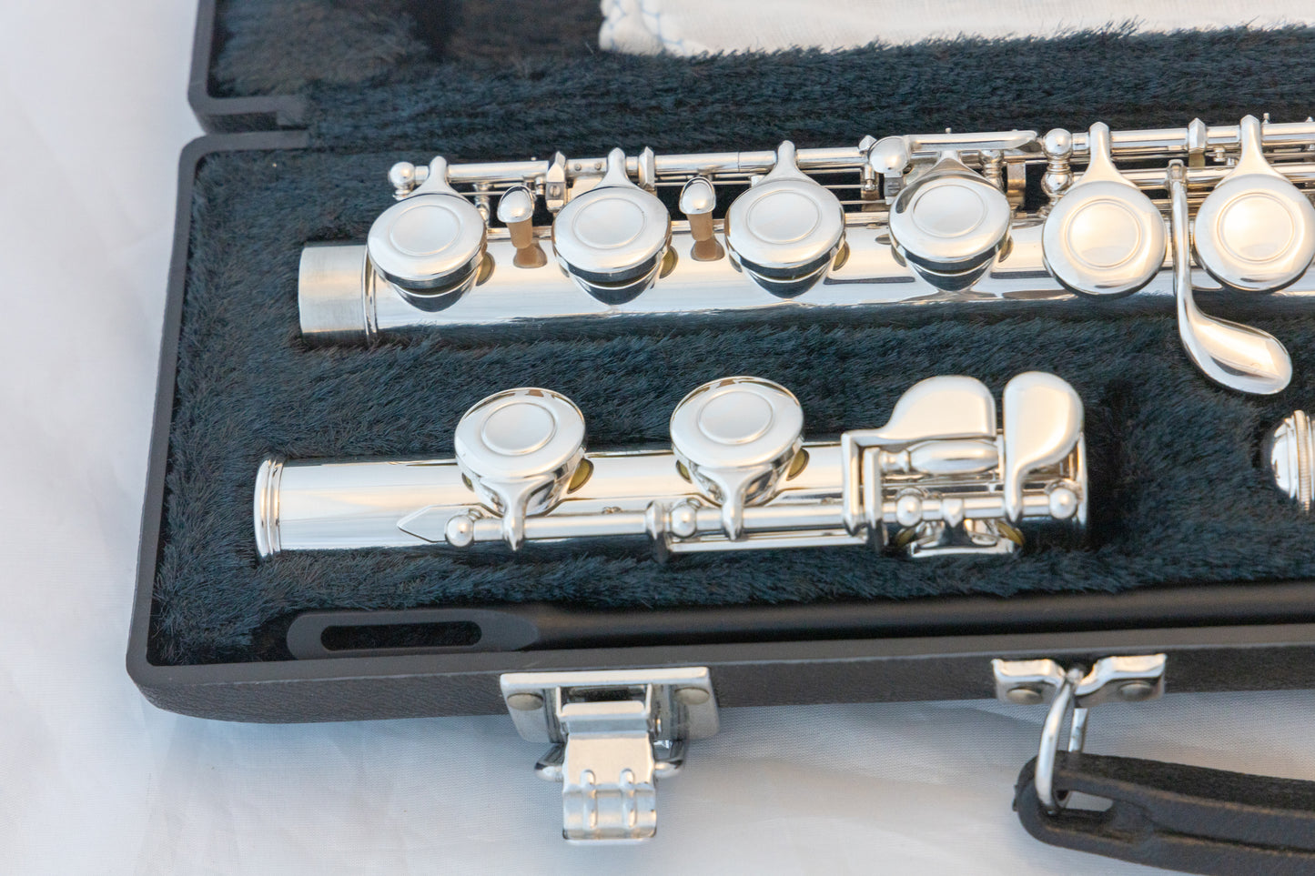 Yamaha YFL-221 Silver-plated Standard Flute *Made in Japan *Cleaned & Serviced *Mint
