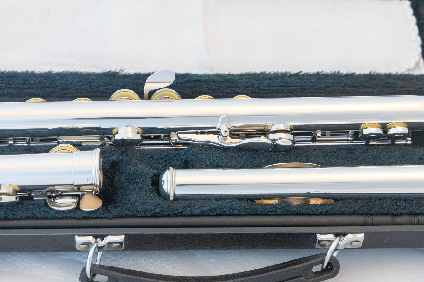 Yamaha YFL-221 Silver-plated Standard Flute *Made in Japan *Cleaned & Serviced *Mint