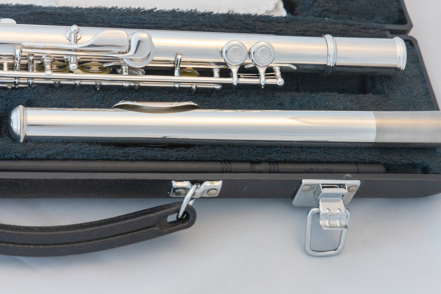 Yamaha YFL-221 Silver-plated Standard Flute *Made in Japan *Cleaned & Serviced *Mint