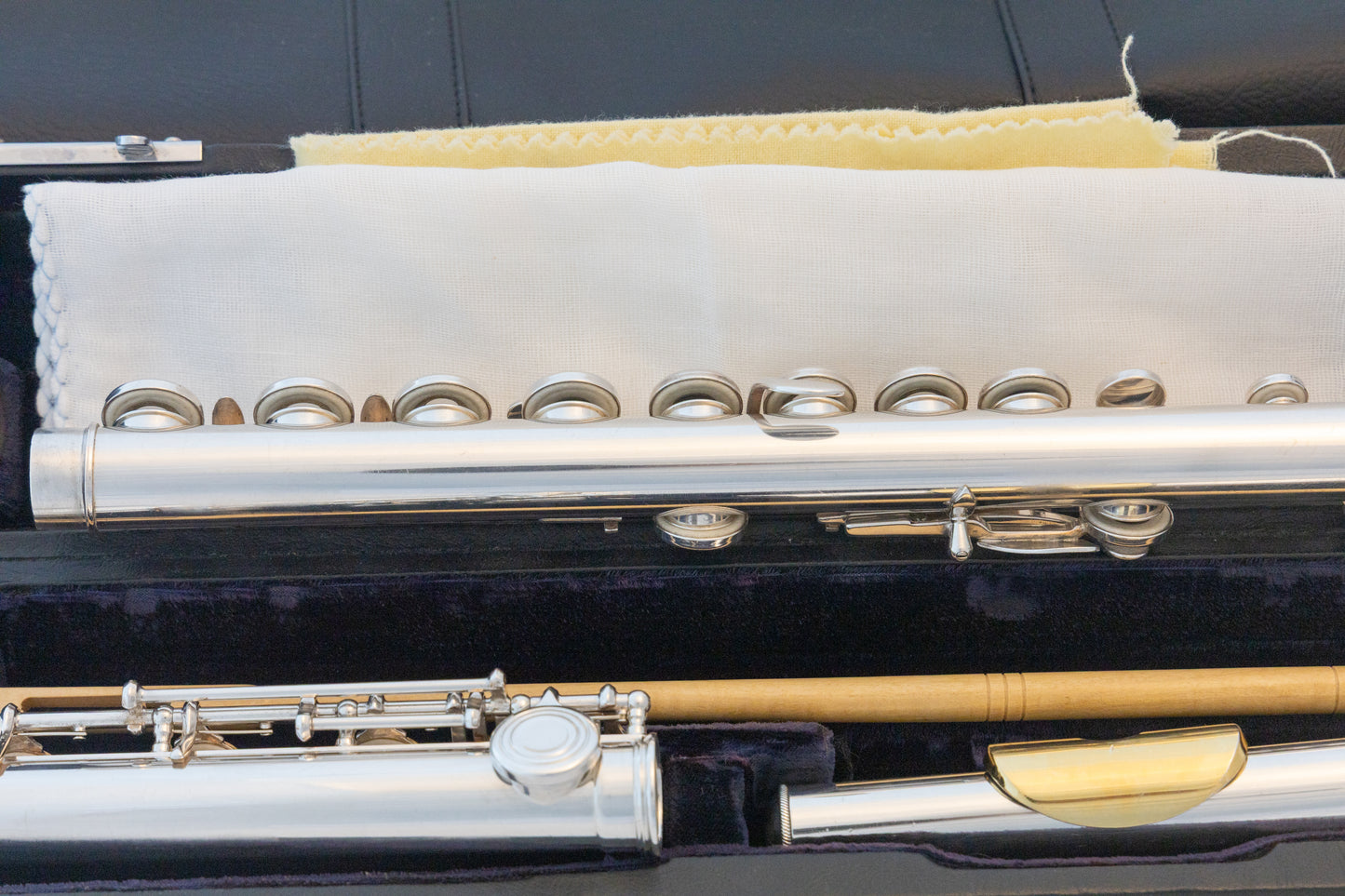 Gemeinhardt KG Special Professional Flute *All Solid Silver *Open-hole *B-Foot *New Pads