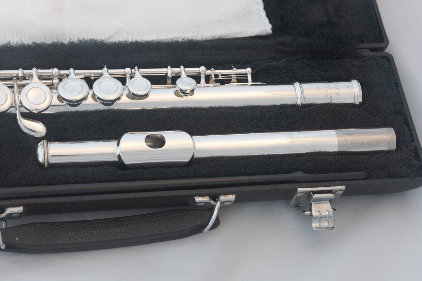 Yamaha YFL-225S II Silver-plated Student Flute *Made in Japan *Overhauled New Pads