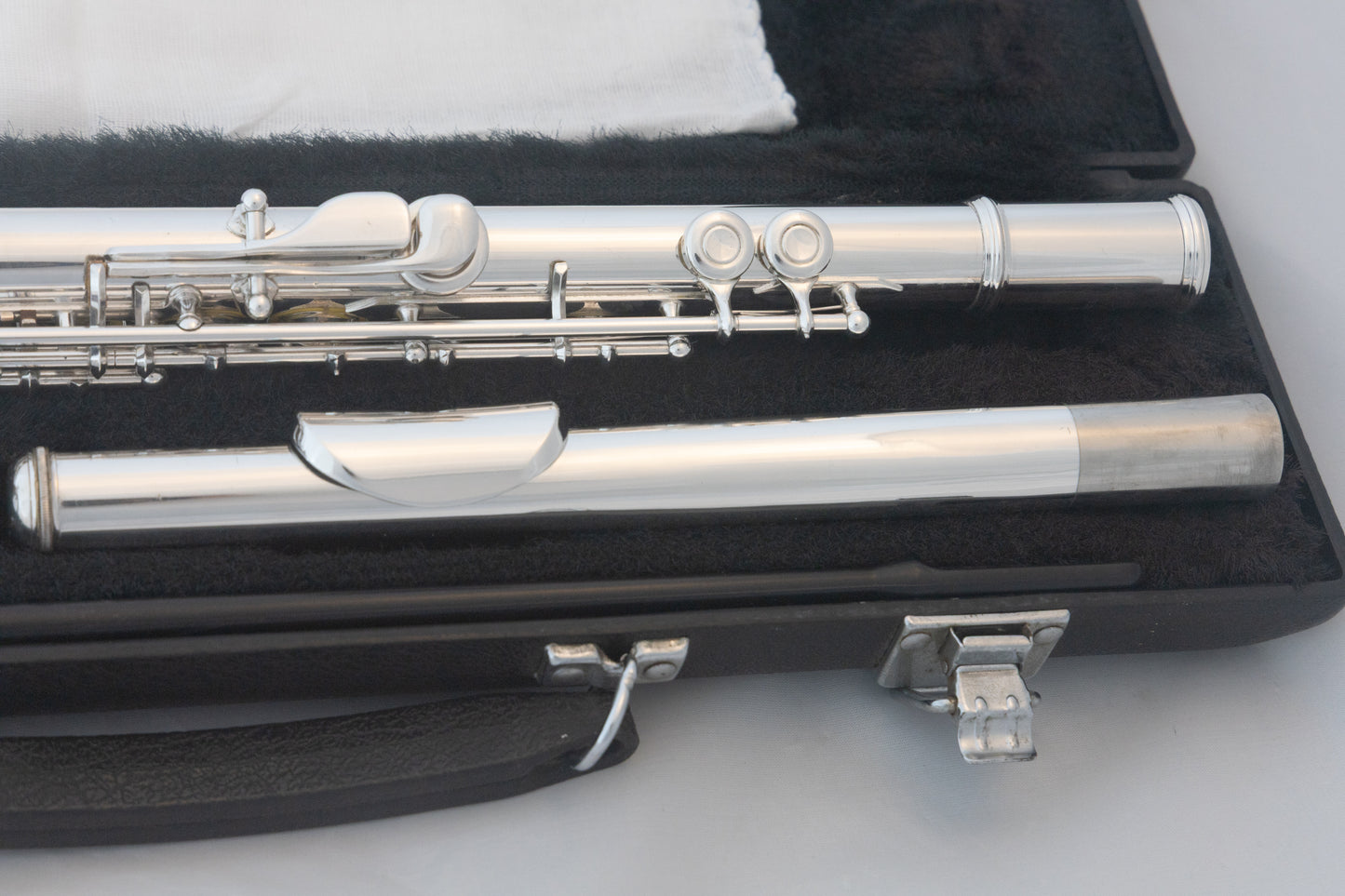 Yamaha YFL-225S II Silver-plated Student Flute *Made in Japan *Overhauled New Pads