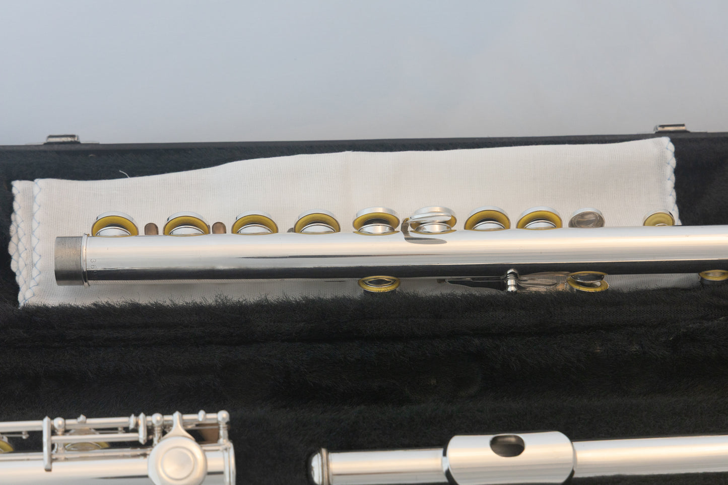 Yamaha YFL-225S II Silver-plated Student Flute *Made in Japan *Overhauled New Pads