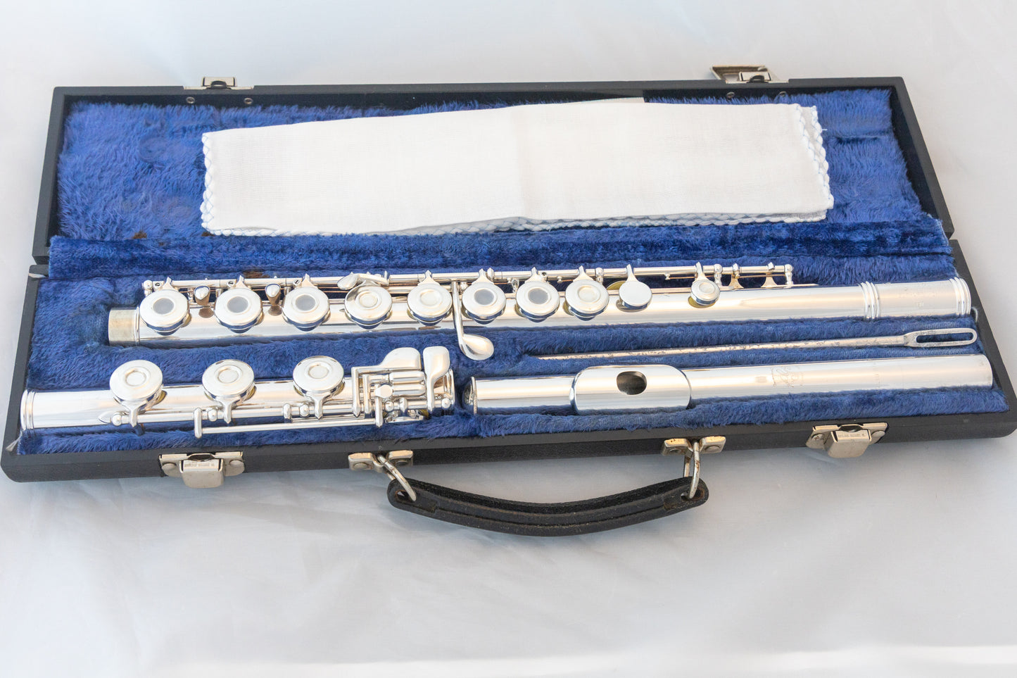 Gemeinhardt 3SH (3SHB) Intermediate Flute Open-hole *Solid Silver Headjoint Low-B Foot *Overhauled New Pads