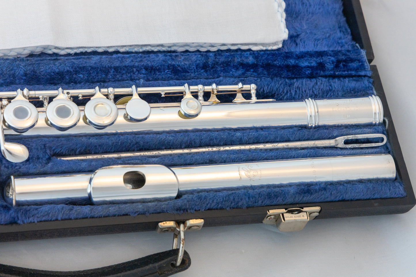 Gemeinhardt 3SH (3SHB) Intermediate Flute Open-hole *Solid Silver Headjoint Low-B Foot *Overhauled New Pads