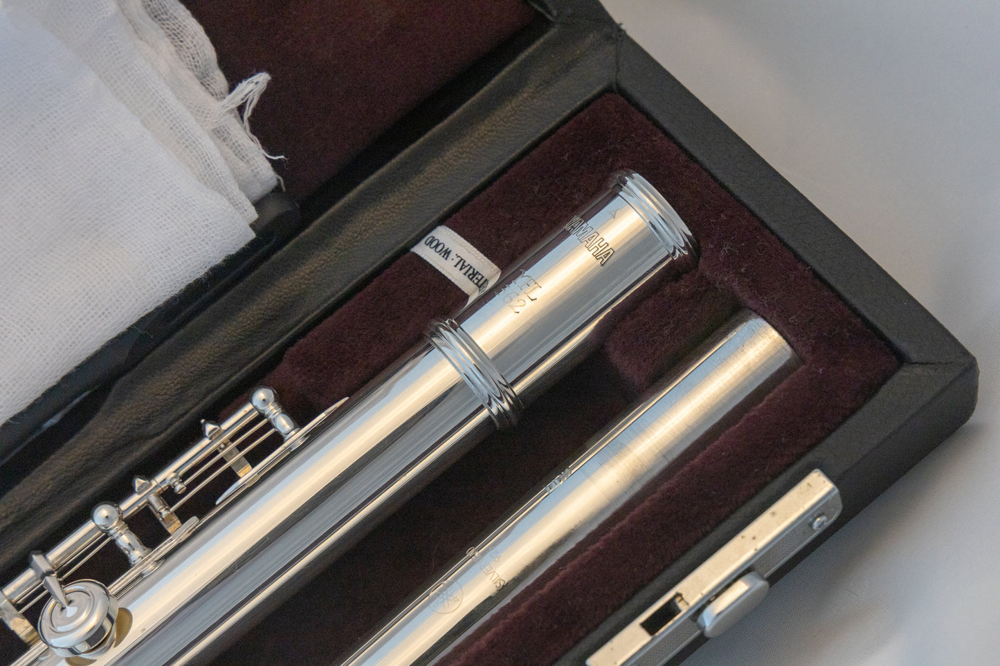 Yamaha YFL-382H Intermediate Open-hole Flute *Silver Headjoint *Low-B *Cleaned & Serviced