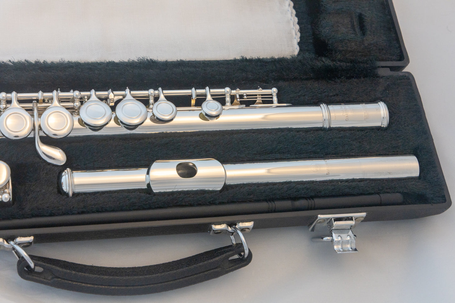 Yamaha YFL-321 Intermediate Flute *Silver Headjoint *Made in Japan *Cleaned & Serviced