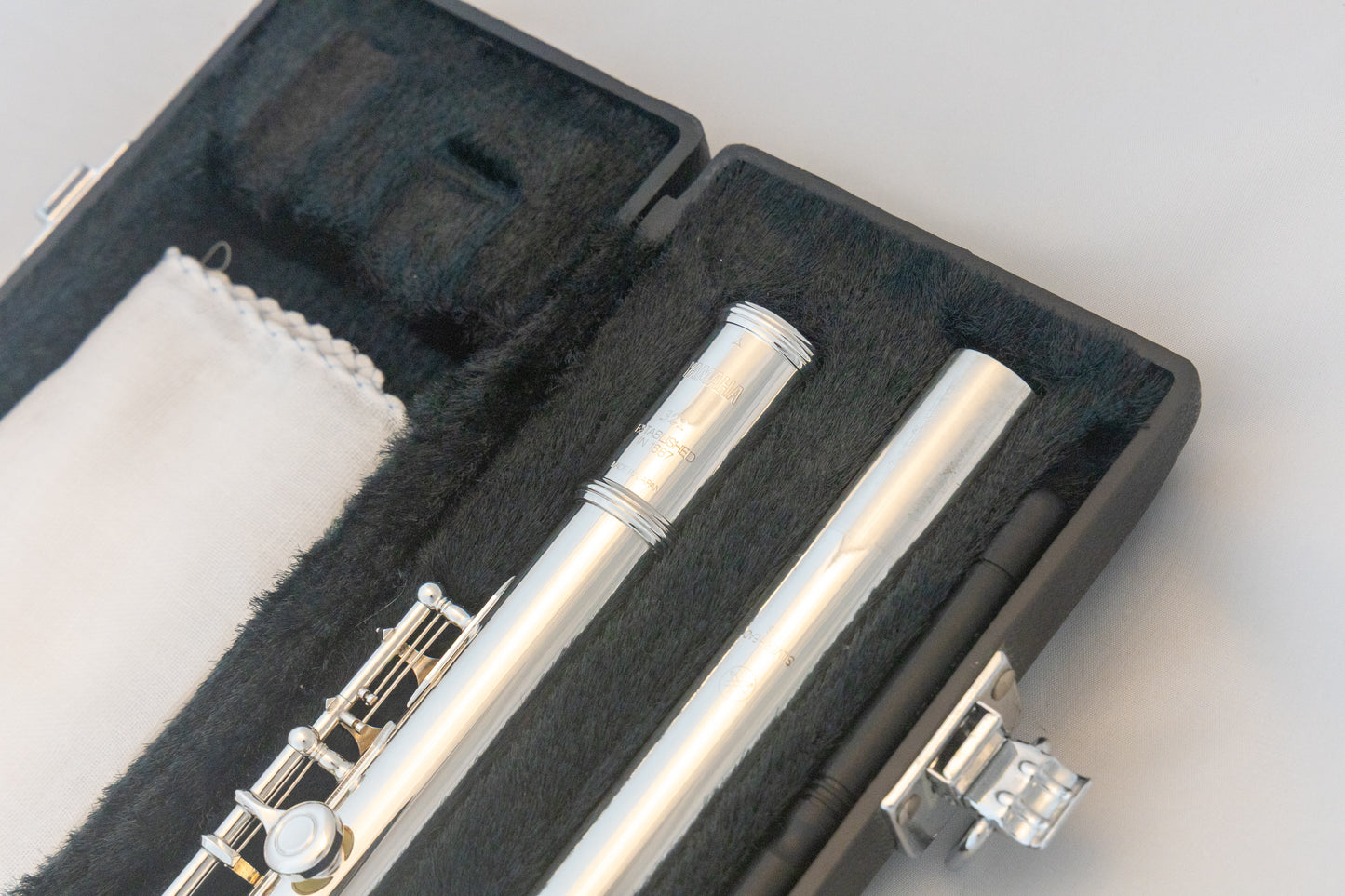 Yamaha YFL-321 Intermediate Flute *Silver Headjoint *Made in Japan *Cleaned & Serviced