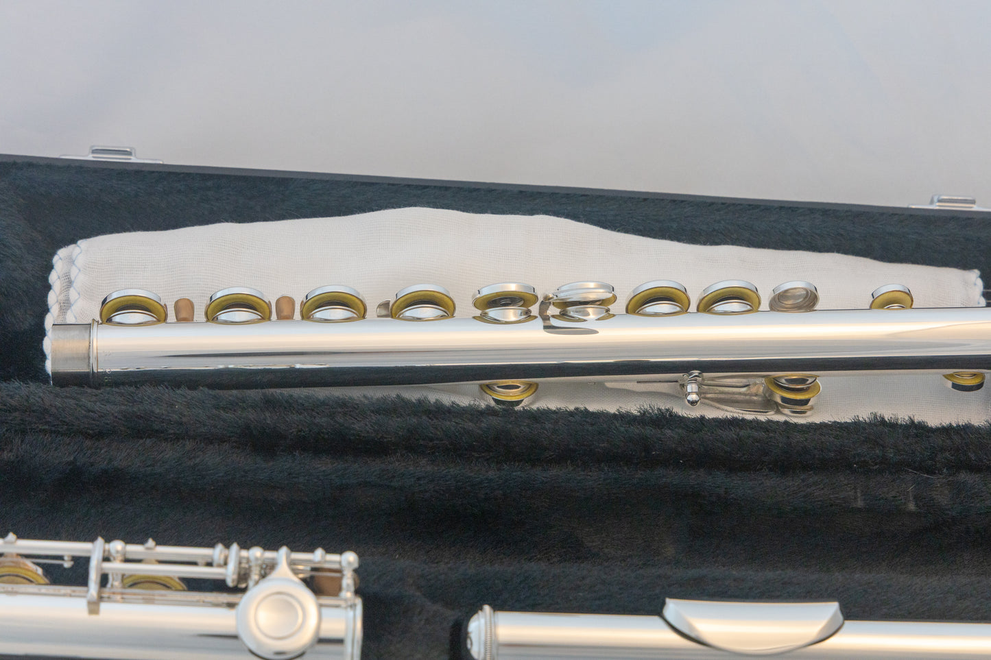 Yamaha YFL-321 Intermediate Flute *Silver Headjoint *Made in Japan *Cleaned & Serviced