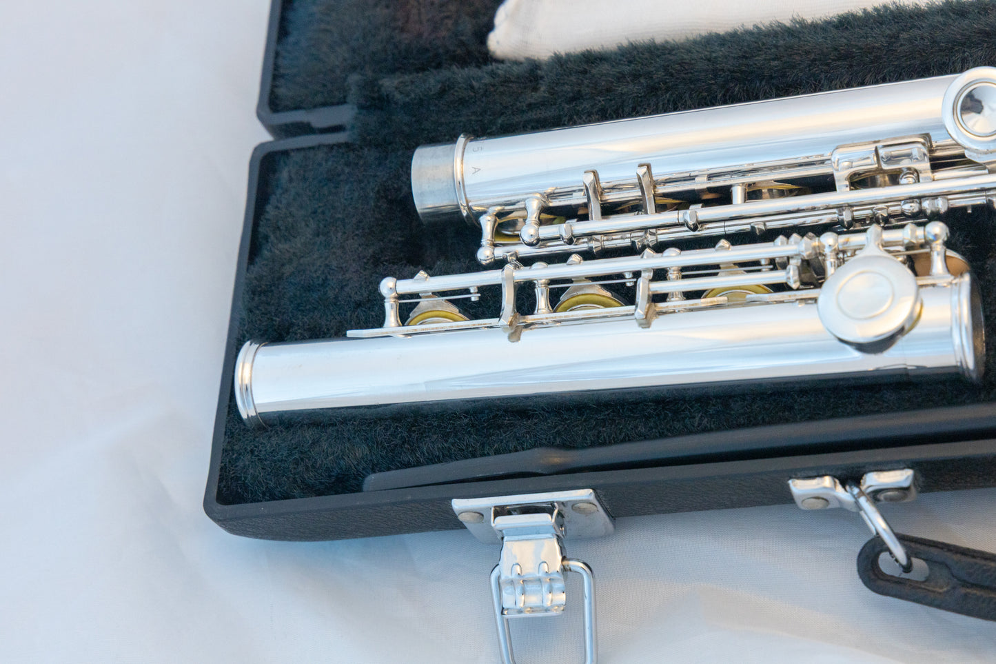 Yamaha YFL-385 II Intermediate Flute *Solid Silver Headjoint *Low-B *Japan Made *Cleaned & Serviced