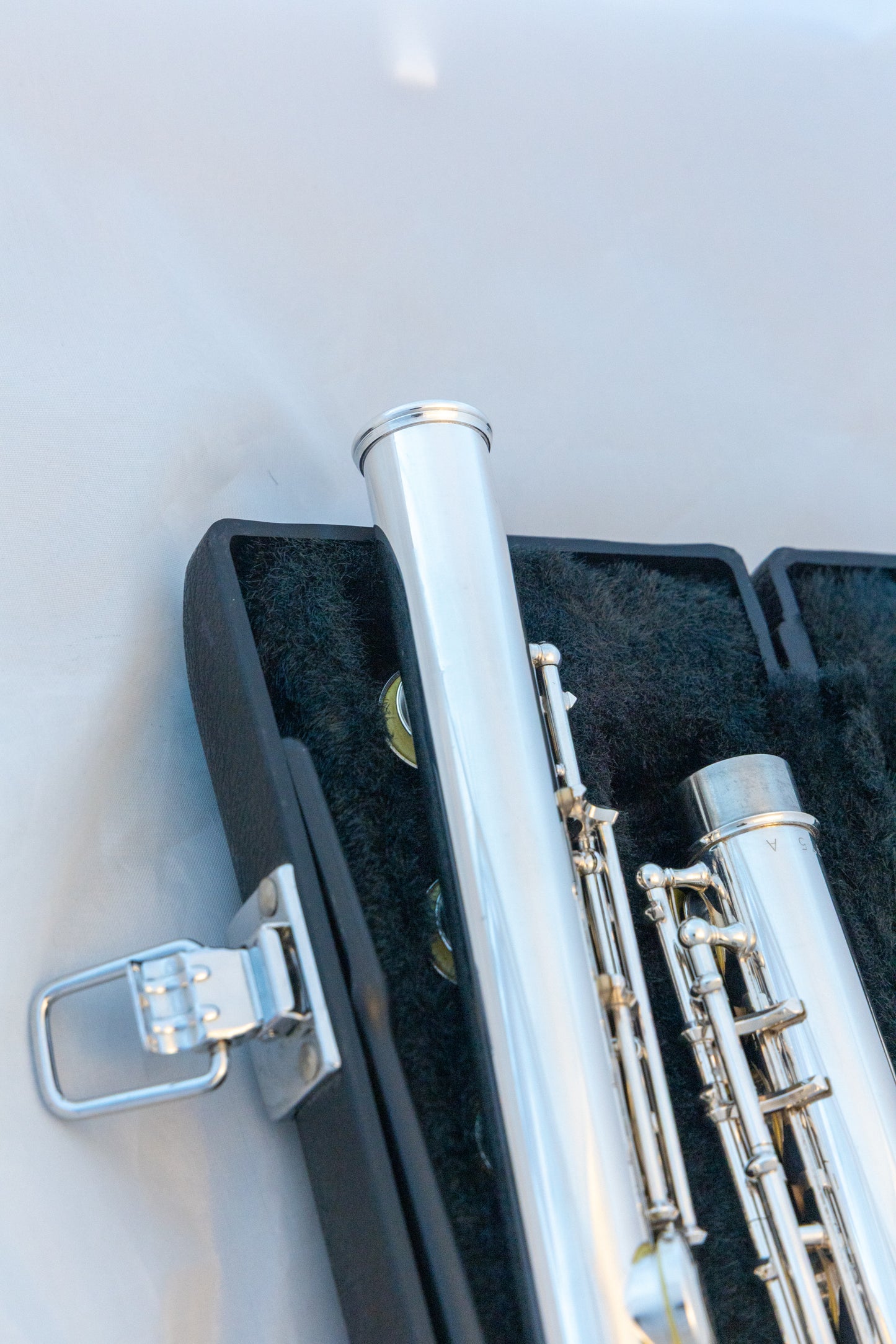 Yamaha YFL-385 II Intermediate Flute *Solid Silver Headjoint *Low-B *Japan Made *Cleaned & Serviced
