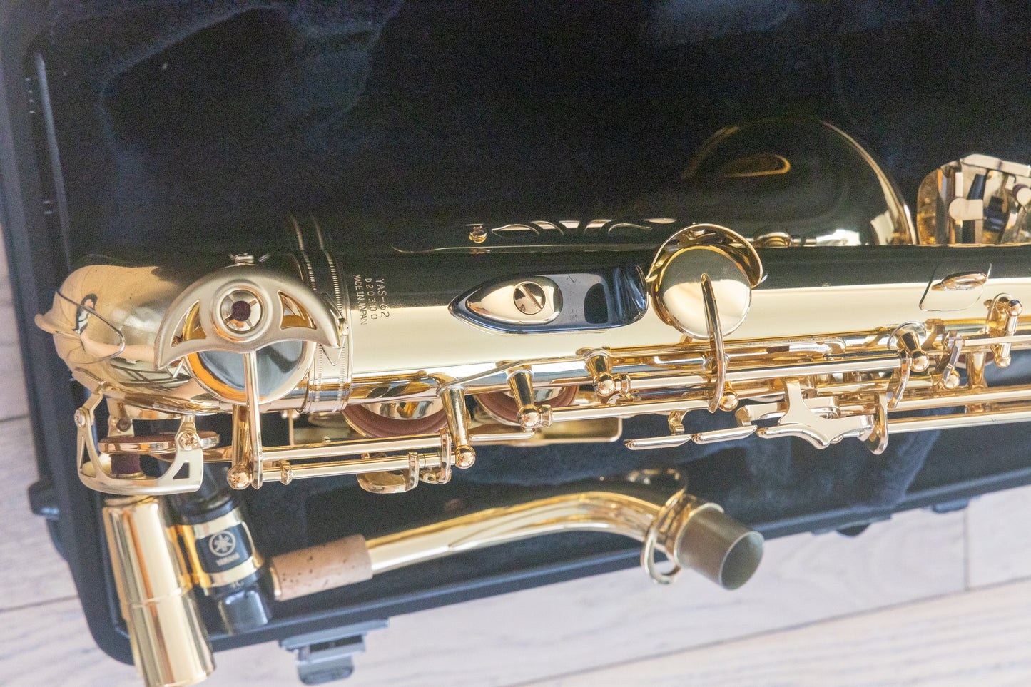 Yamaha YAS-62 Professional Alto Saxophone Sax *Made in Japan *Cleaned & Serviced