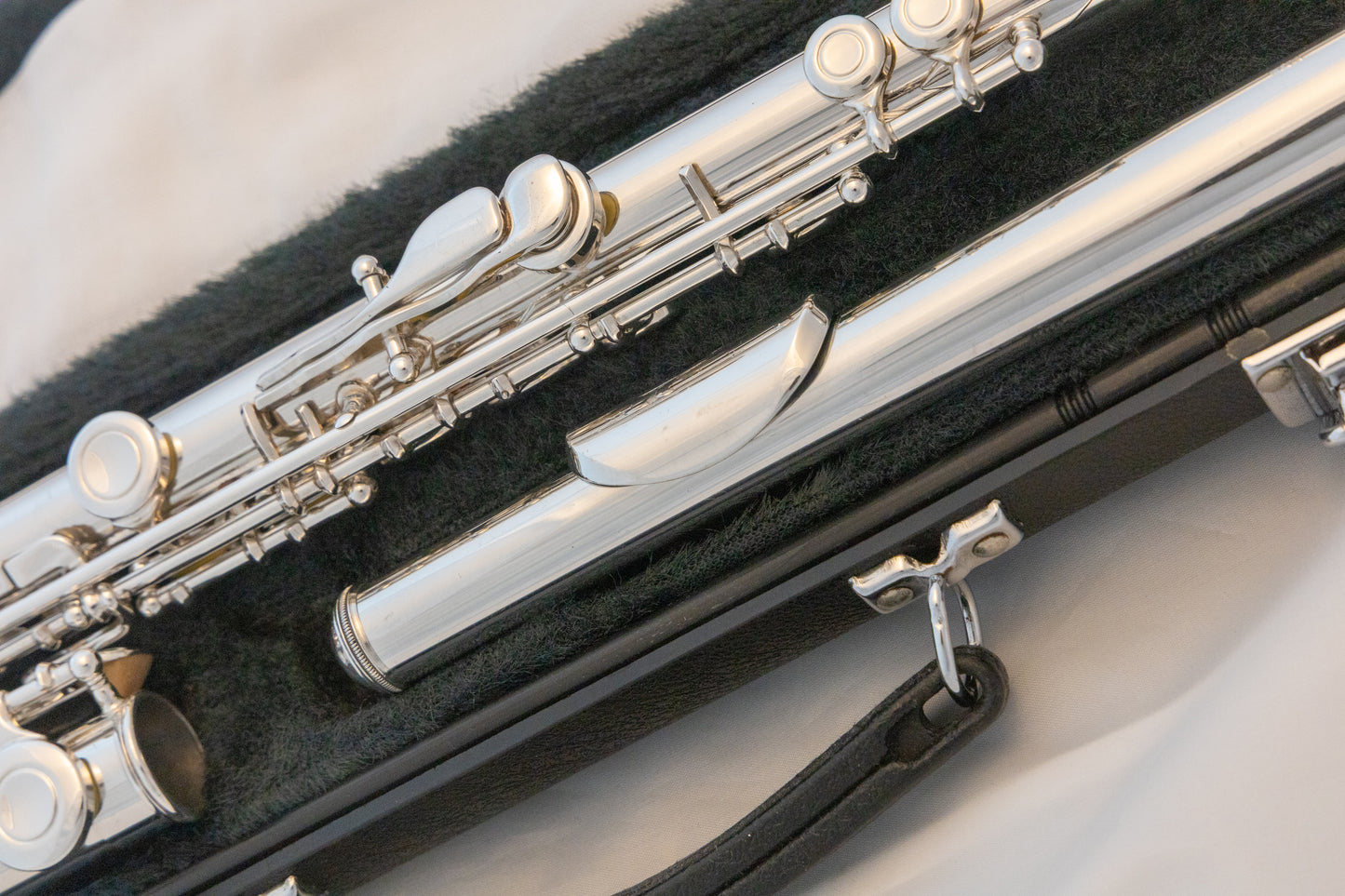 Yamaha YFL-221 Silver-plated Standard Flute *Made in Japan *Cleaned & Serviced