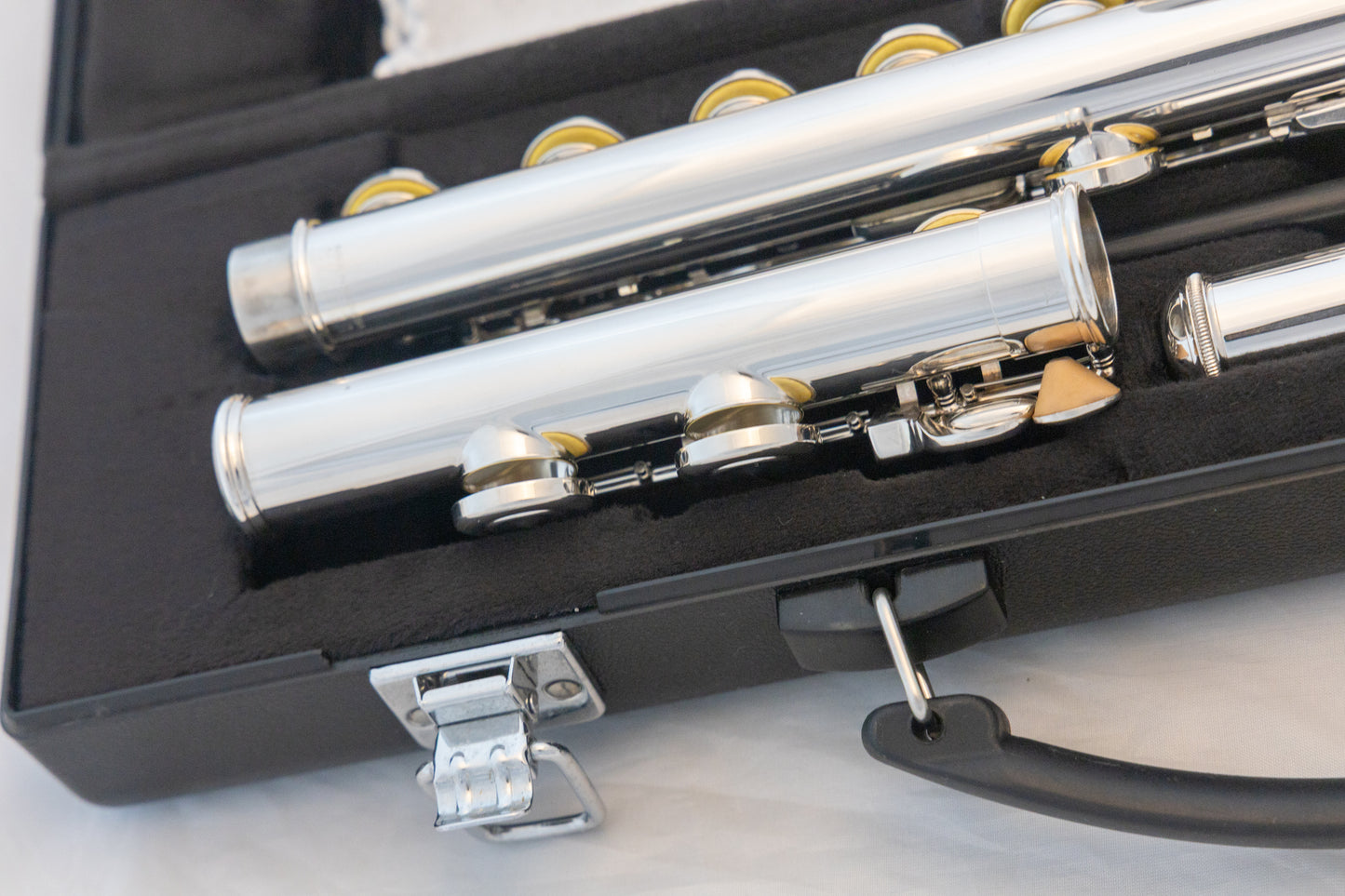 Yamaha YFL-222 Standard Silver-plated Flute *Cleaned & Serviced *Ready to play