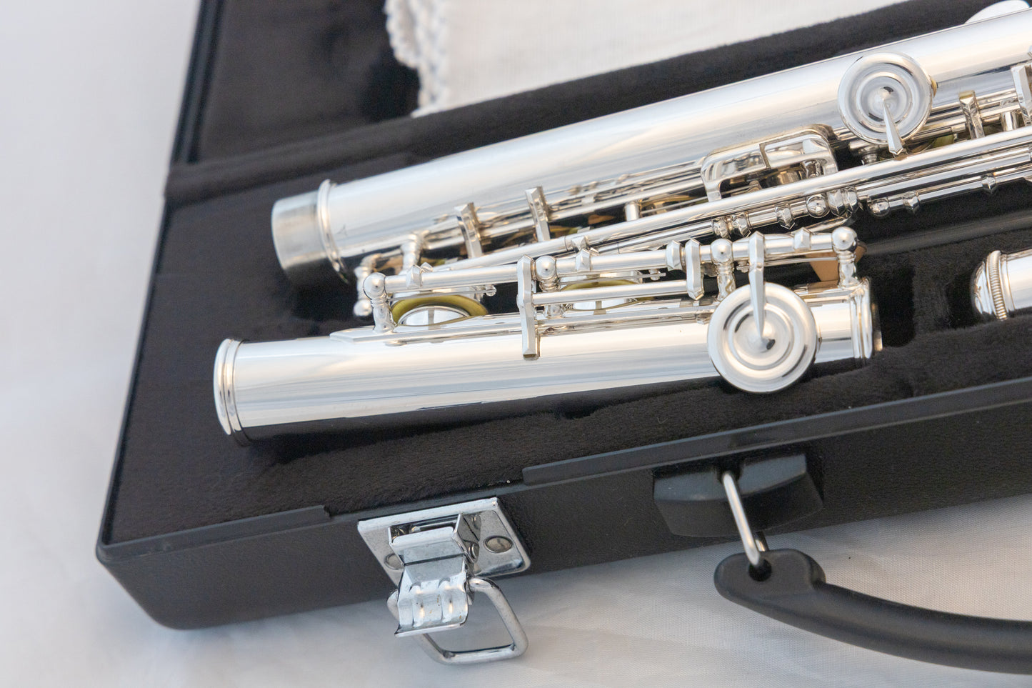 Yamaha YFL-222 Standard Silver-plated Flute *Cleaned & Serviced *Ready to play