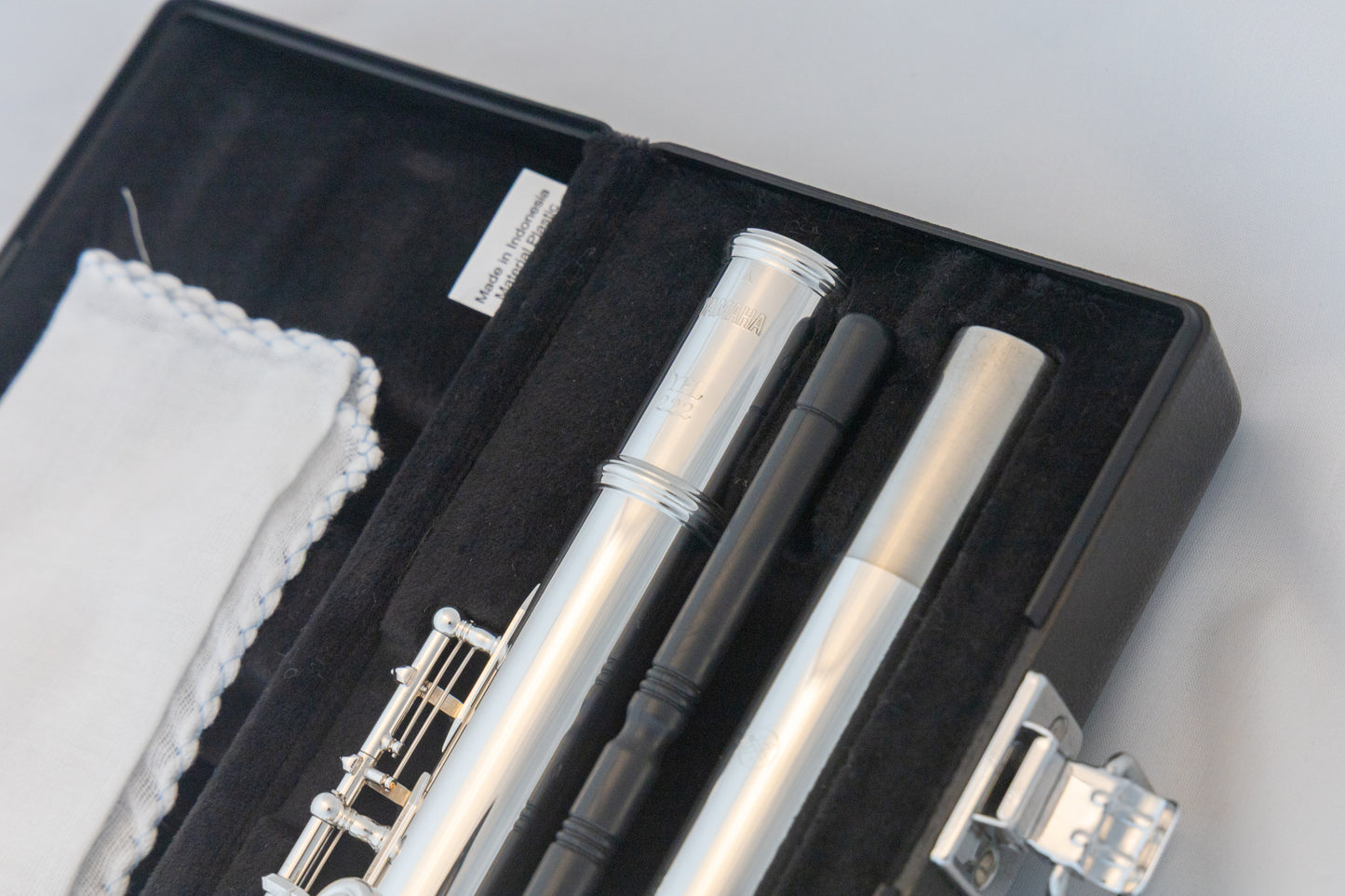 Yamaha YFL-222 Standard Silver-plated Flute *Cleaned & Serviced *Ready to play *Mint