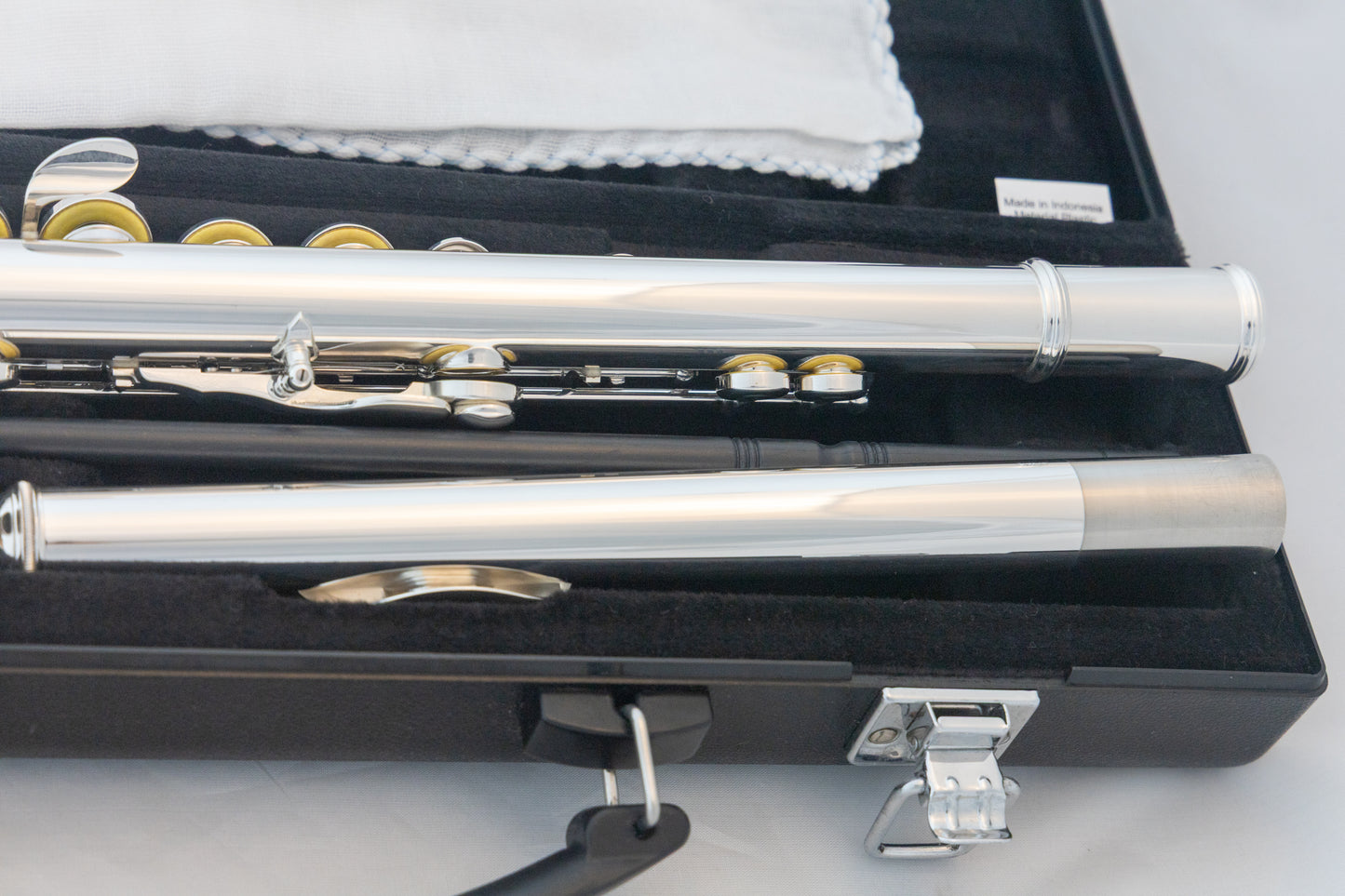Yamaha YFL-222 Standard Silver-plated Flute *Cleaned & Serviced *Ready to play *Mint